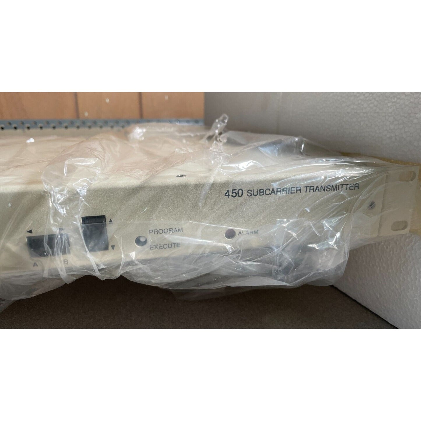 Cross Technologies Inc 450 Subcarrier Transmitter right side of front panel