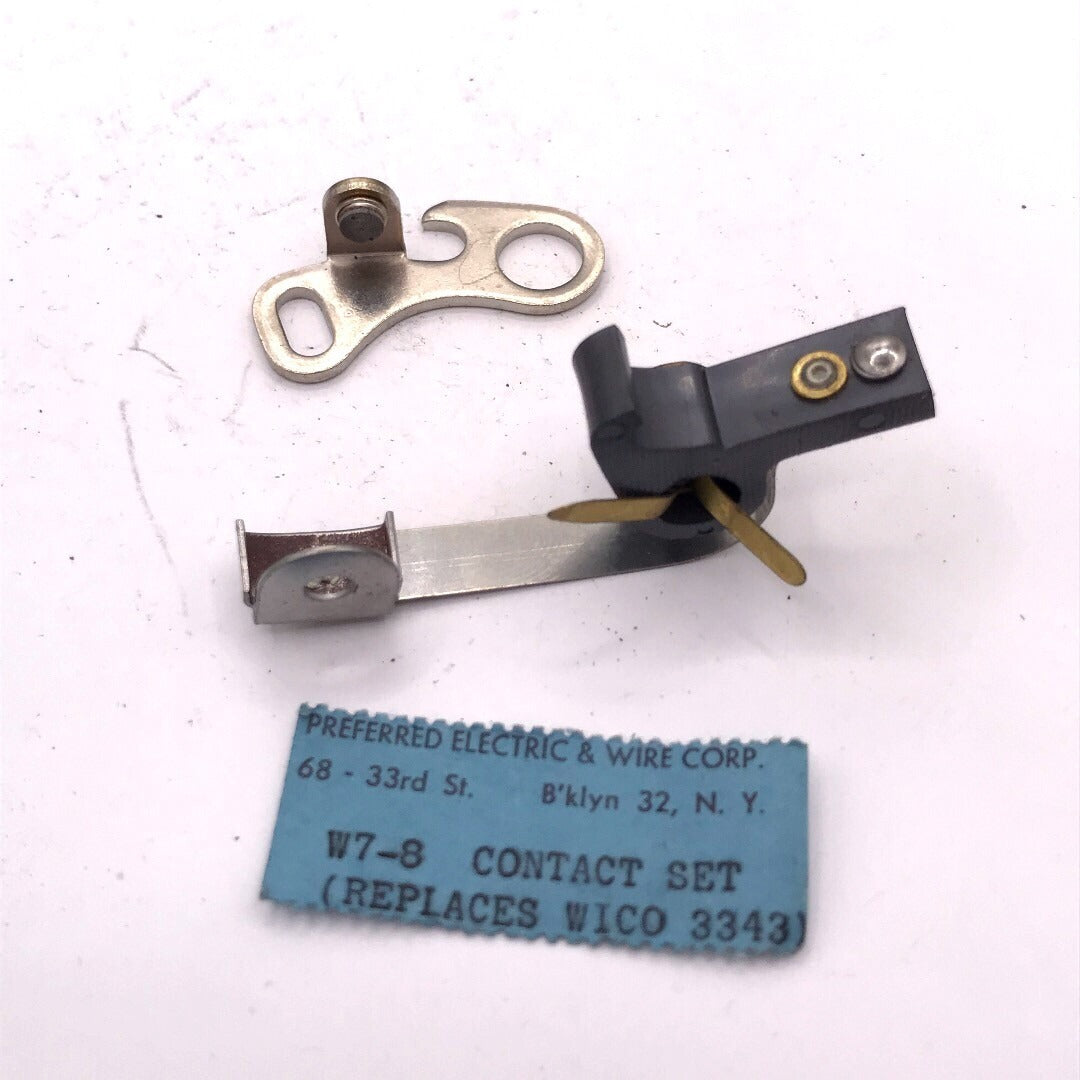 Preferred W7-8 Magneto Contact Set (Replaces Wico 3343) top view closeup