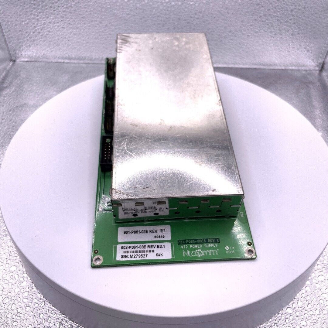 NUCOMM VT2 Power Supply 721-P061-00EA REV E top/side view with product label