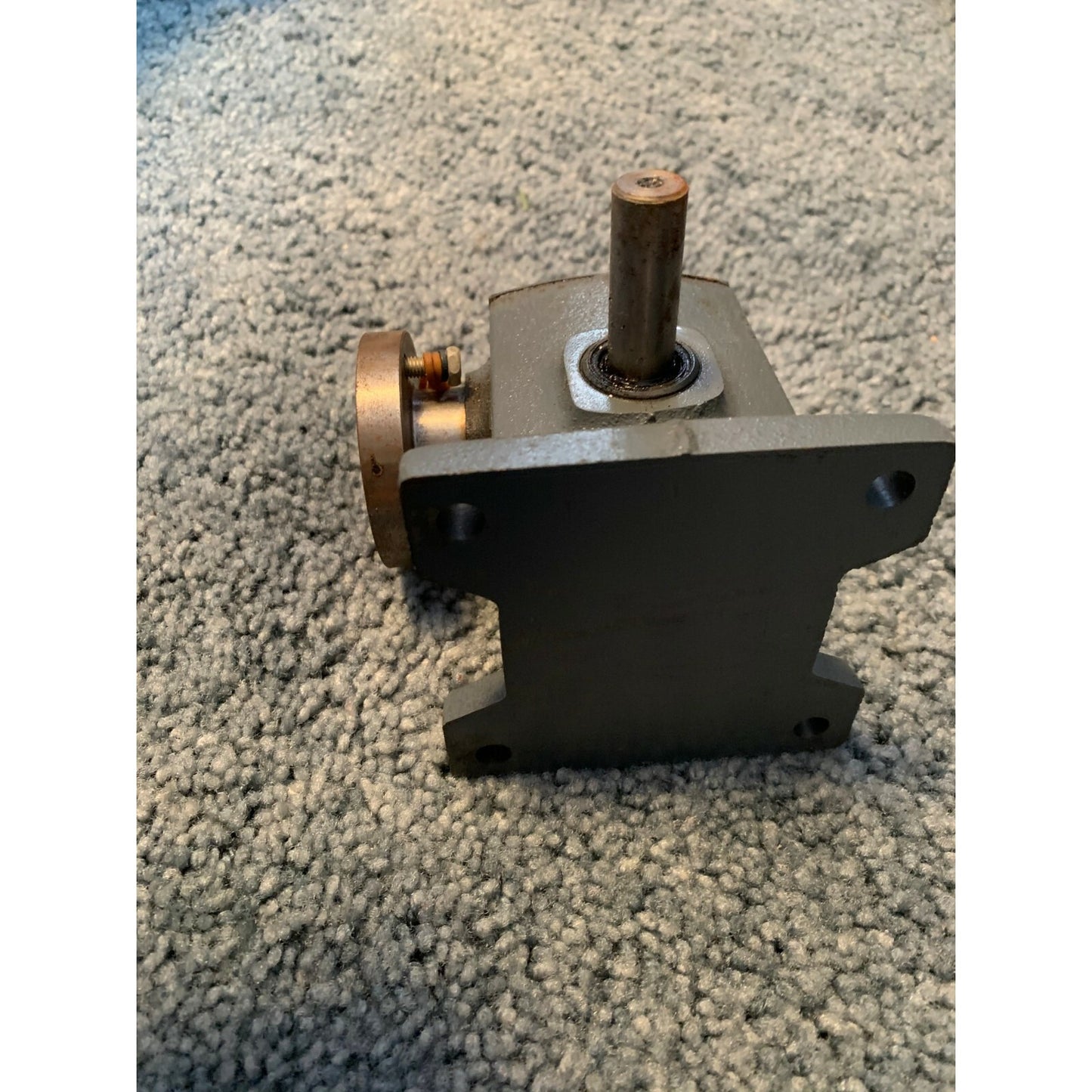 Boston Gear F309B-10-J Right Angle Gear Reducer - 0.83 Input Hp back view