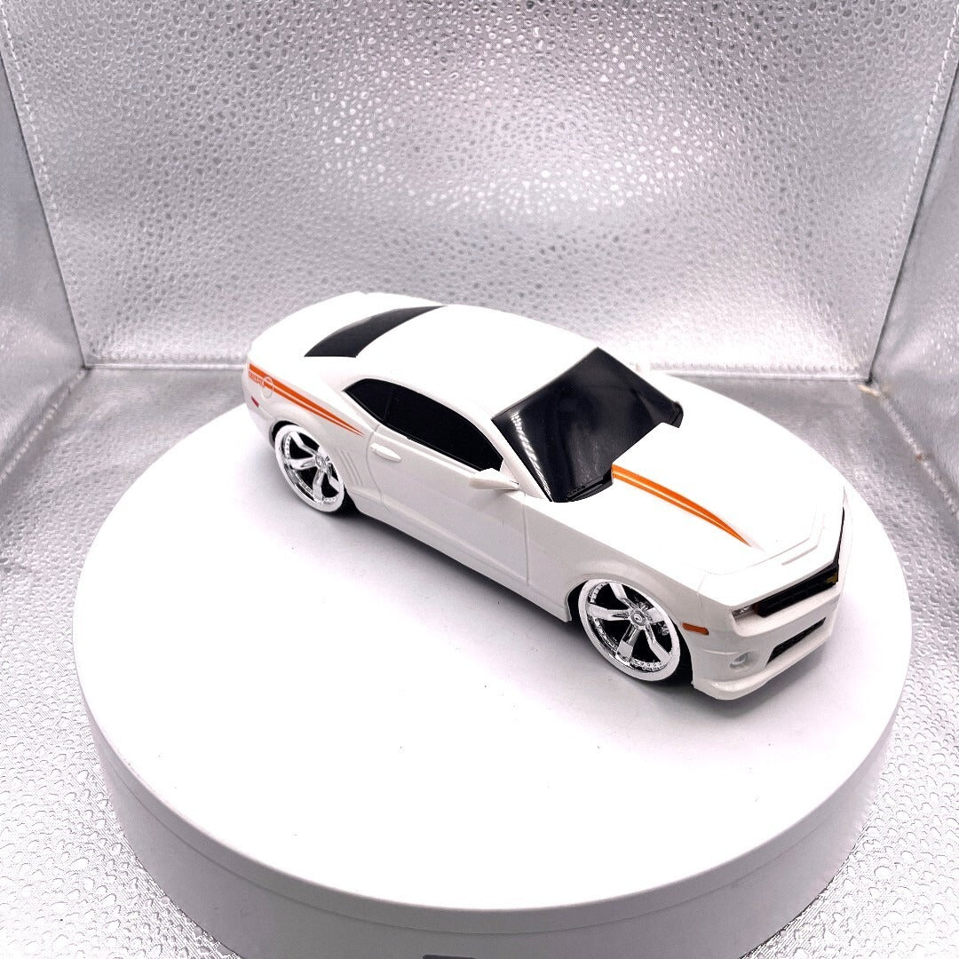 2012 Camaro Copo Die Cast RC White, Scale: 1/24, Car ONLY passenger side/front view