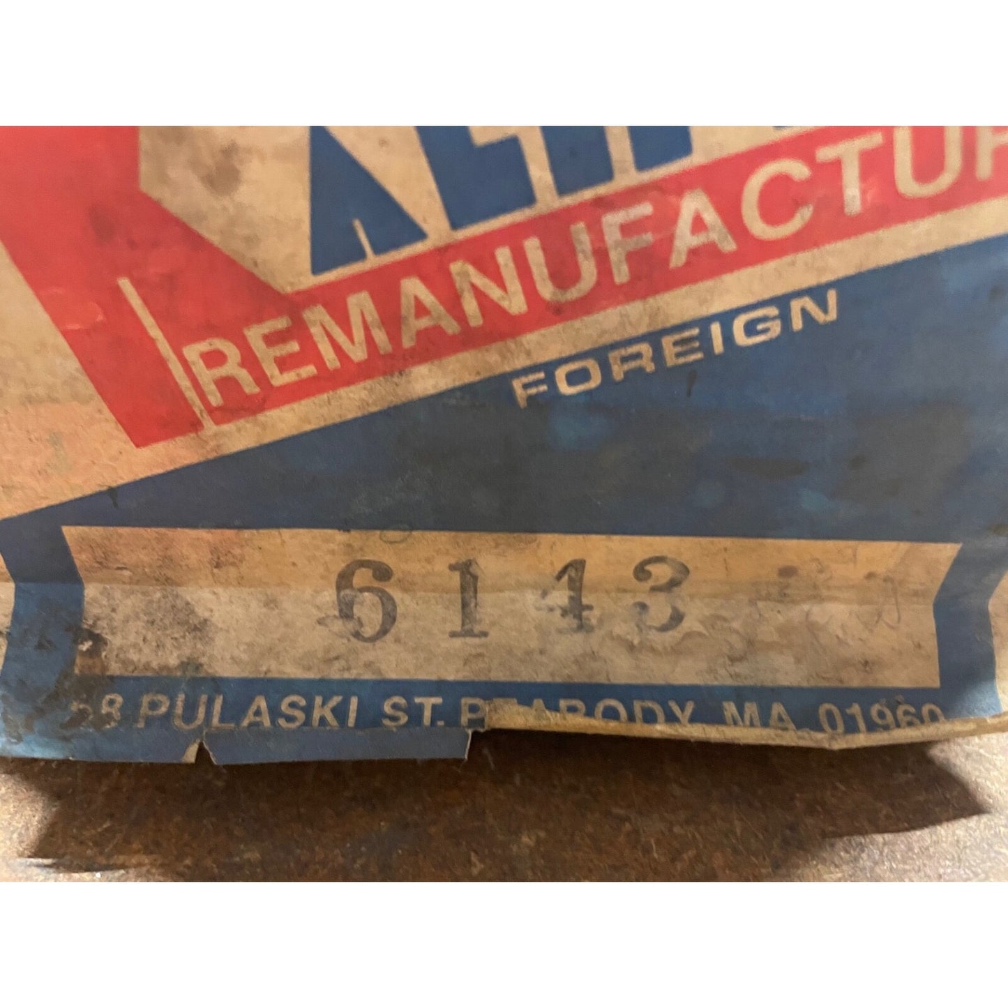 PAPRL 6143 Brake Caliper closeup of part number