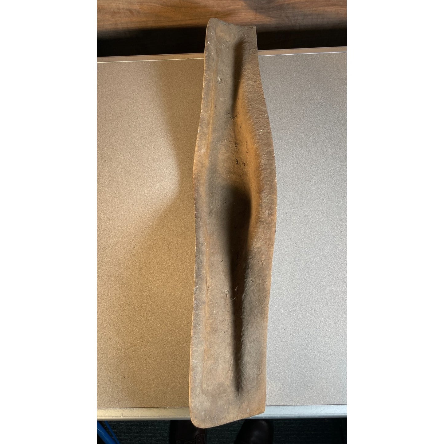 Volkswagen VW MG TD Kit Car Transmission Fiberglass Splash Pan under side view shows some rust