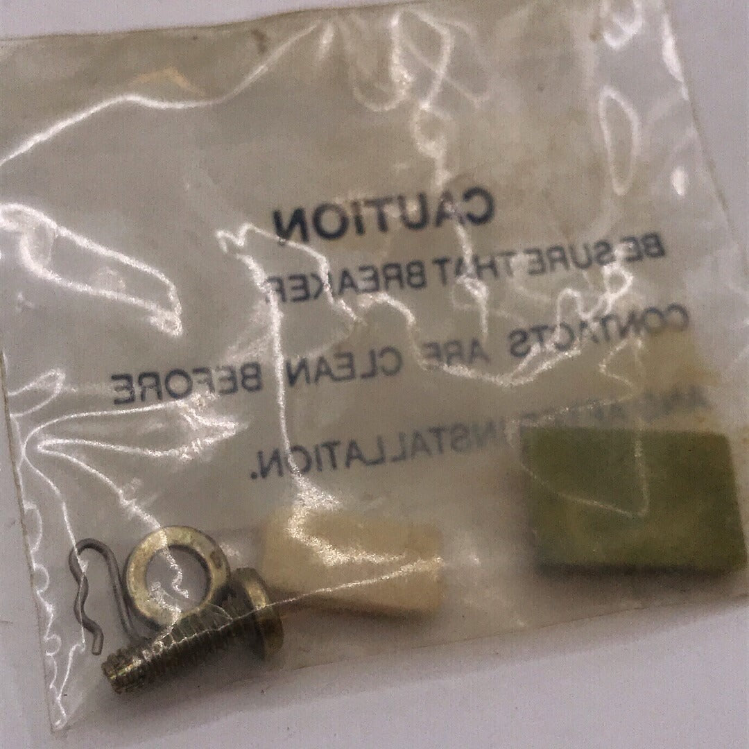 Wico Magneto Ignition Points Set 1-5008 FXH2100B closeup of hardware in plastic bag