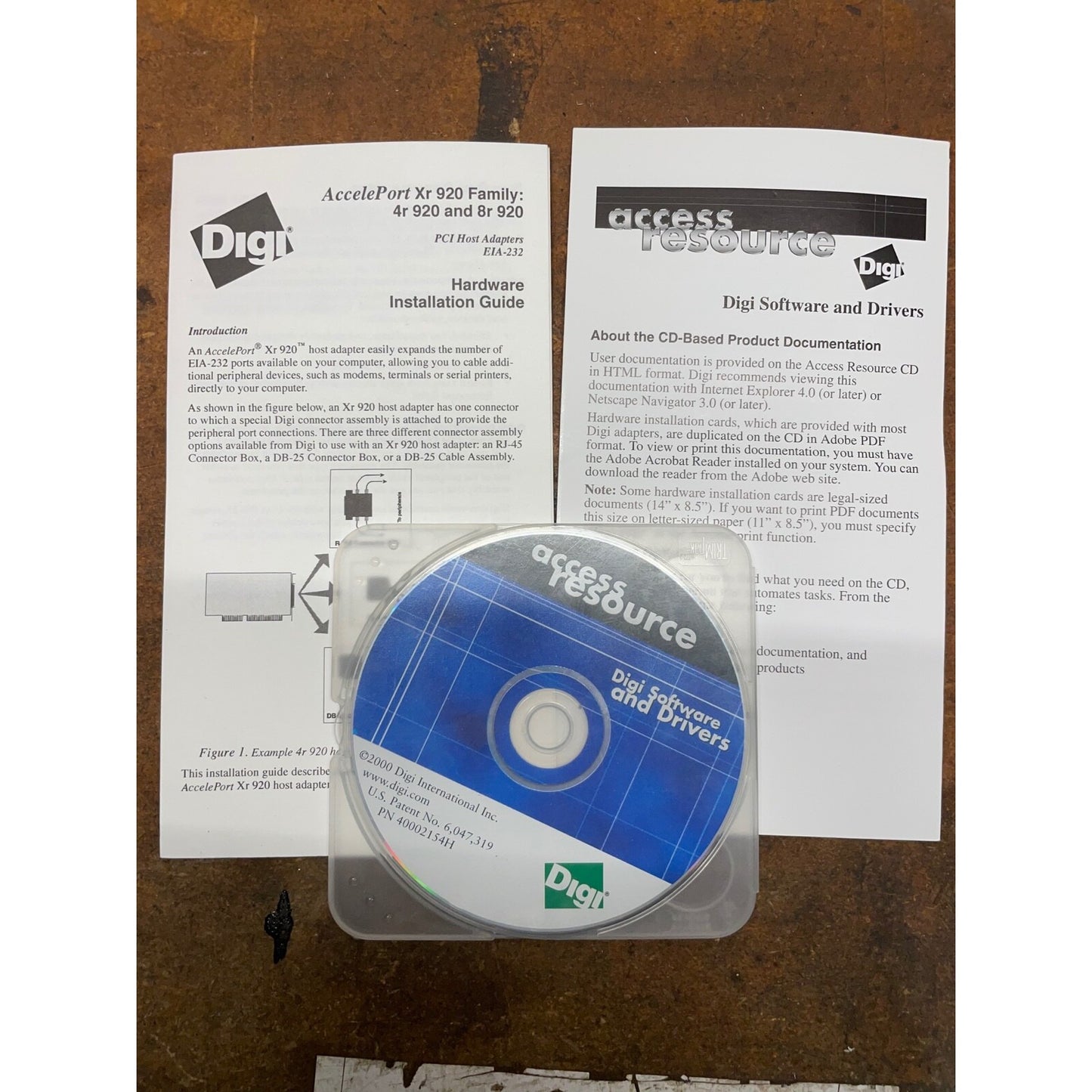 Digi (s) v 921 56970 power board installation guide with CD Rom