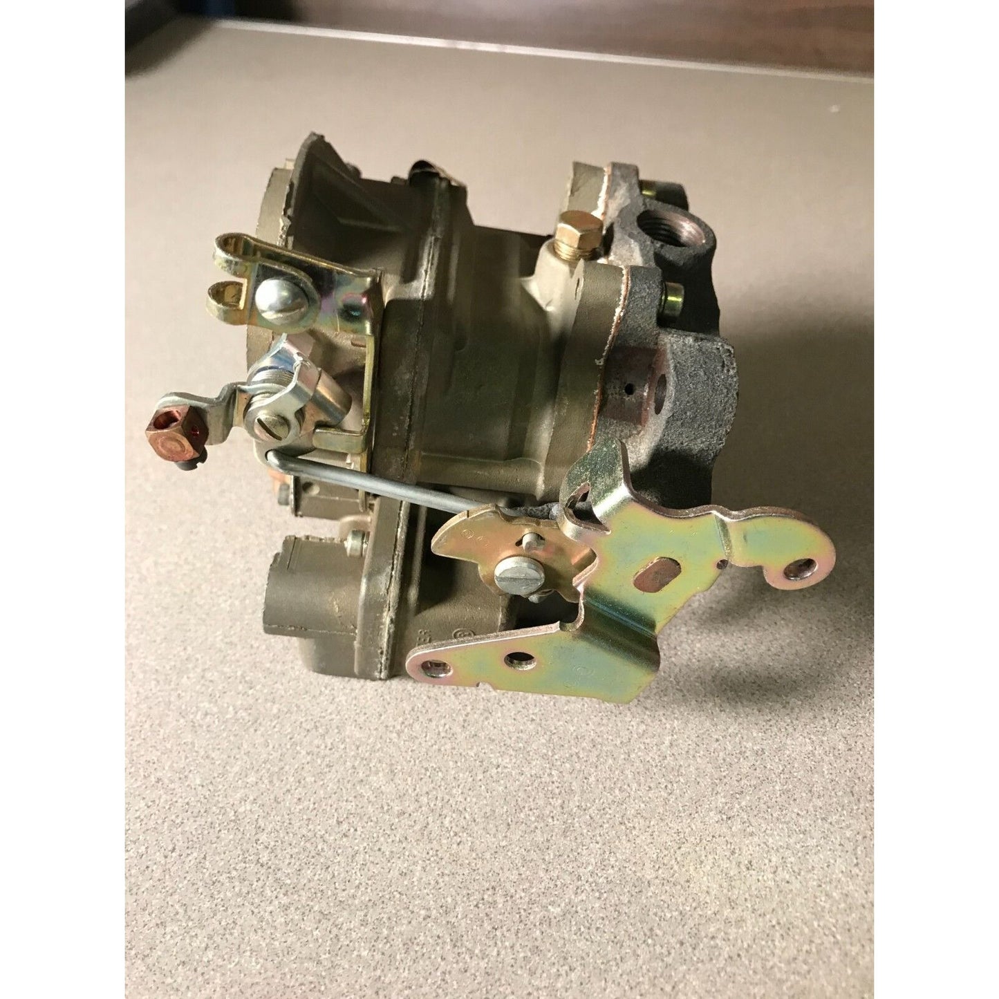 Carter Carburetor 4479 1955-67 Chevy Truck with Hardware bracket side view