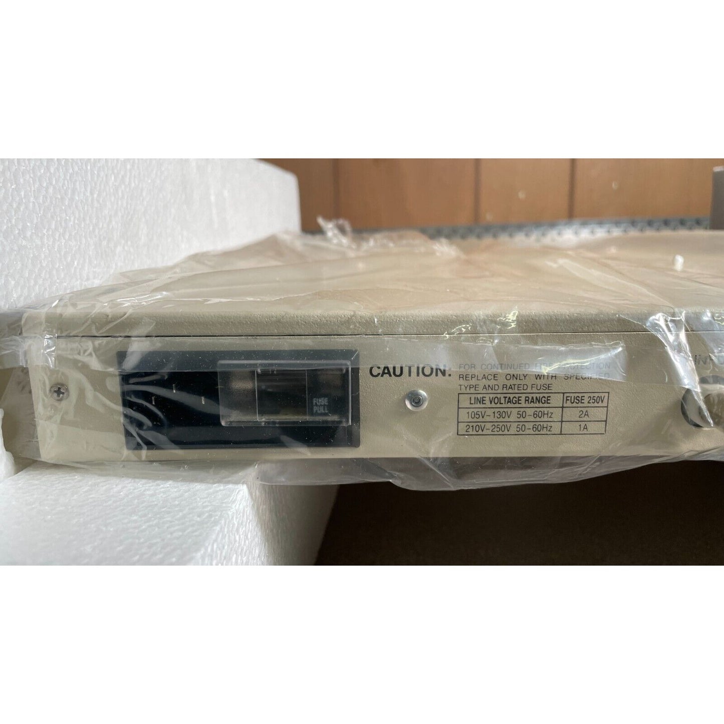 Cross Technologies Inc 450 Subcarrier Transmitter pack panel connections closeup