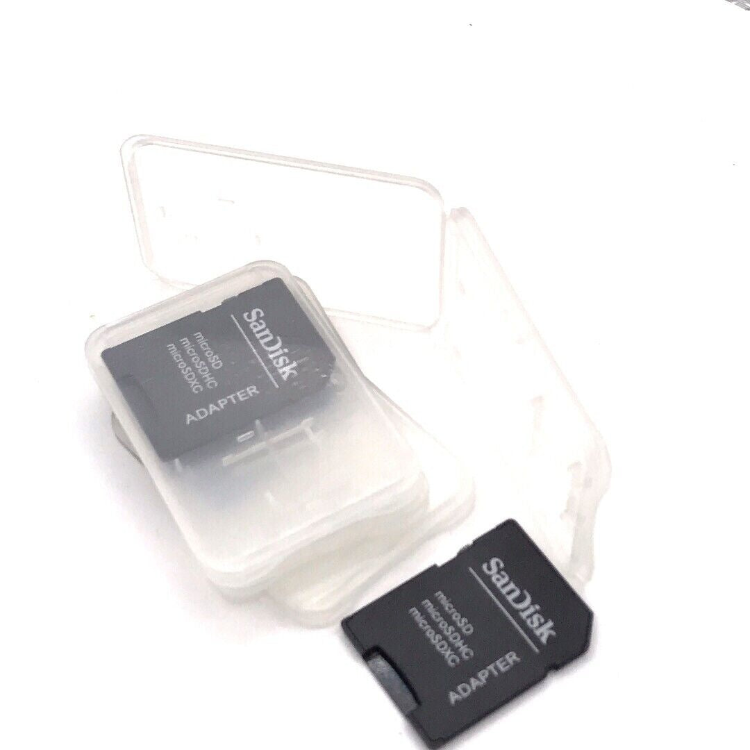 MicroSD Card Adapters SanDisk - Lot of 4