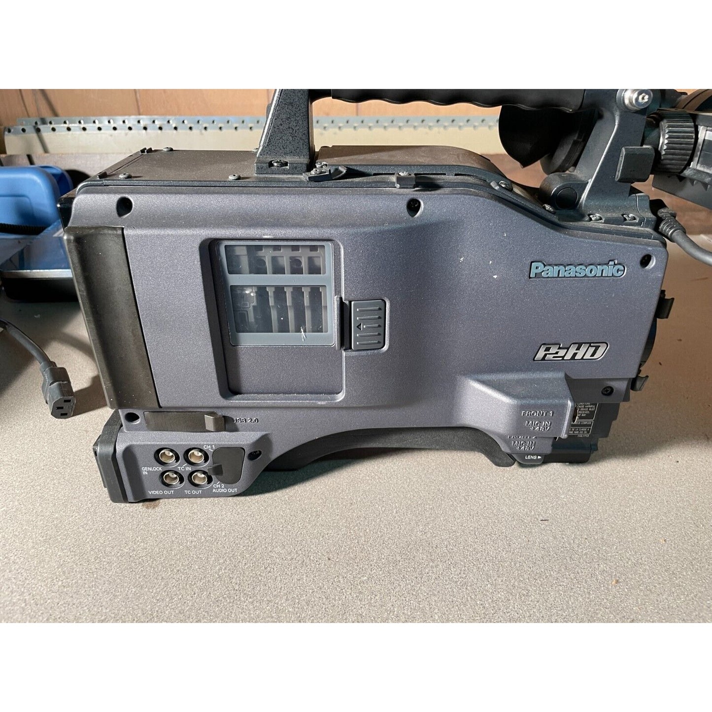 Panasonic AJ-HPX500P*HD* P2 Camcorder Body Only side view