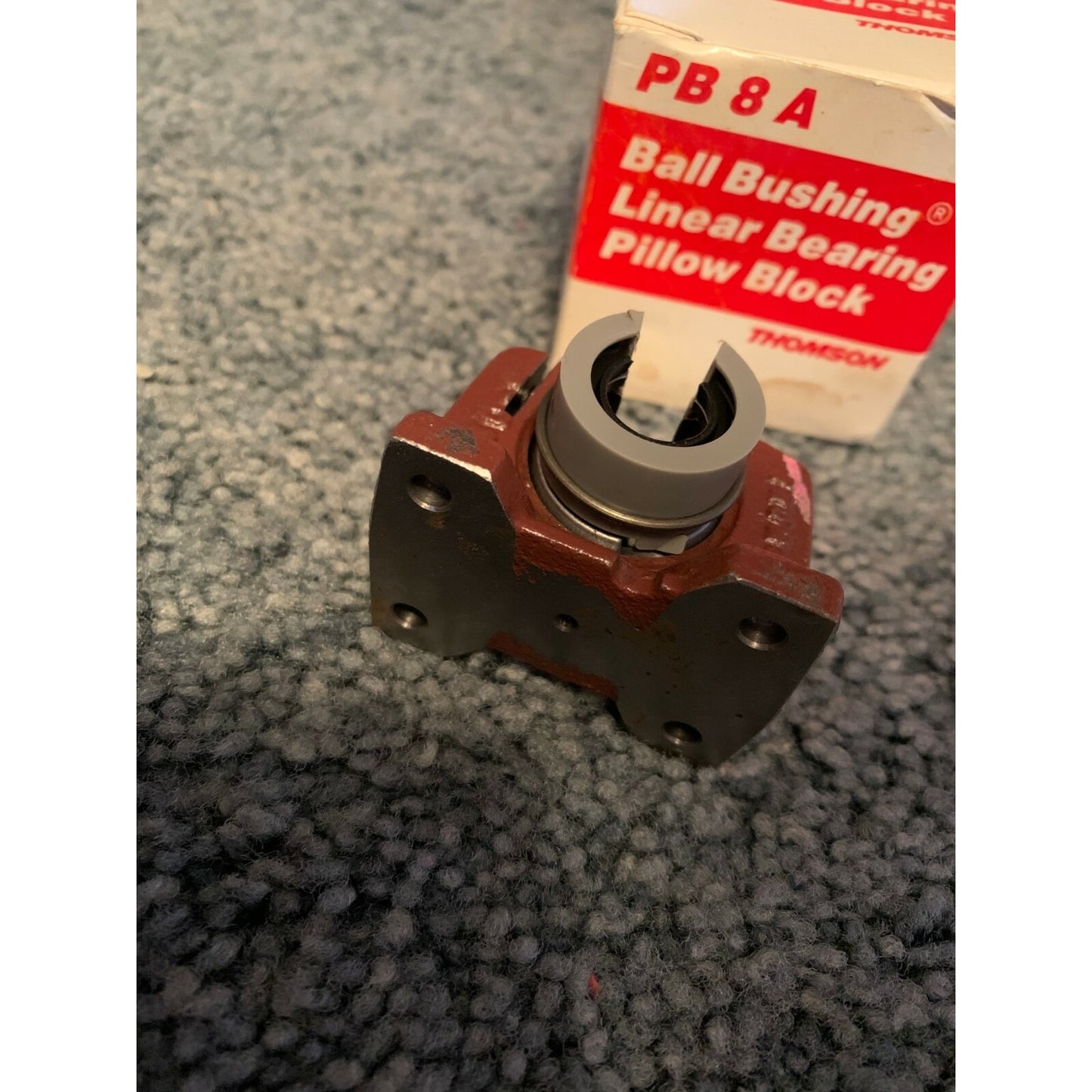 THOMSON PB-8-A BALL BUSHING PILLOW BLOCKS bottom view