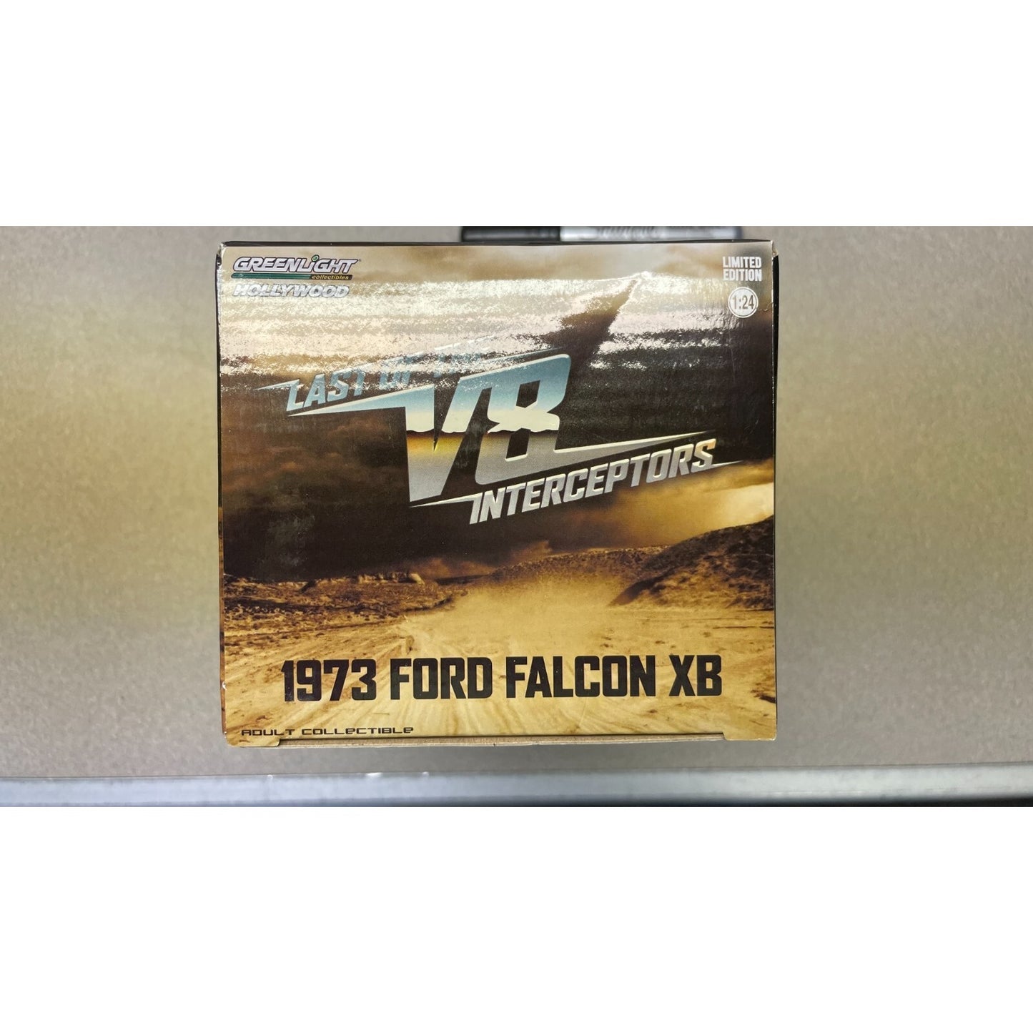 Greenlight HollyWood 1973 Ford Falcon XB, Last of the V8 Interceptors top of package