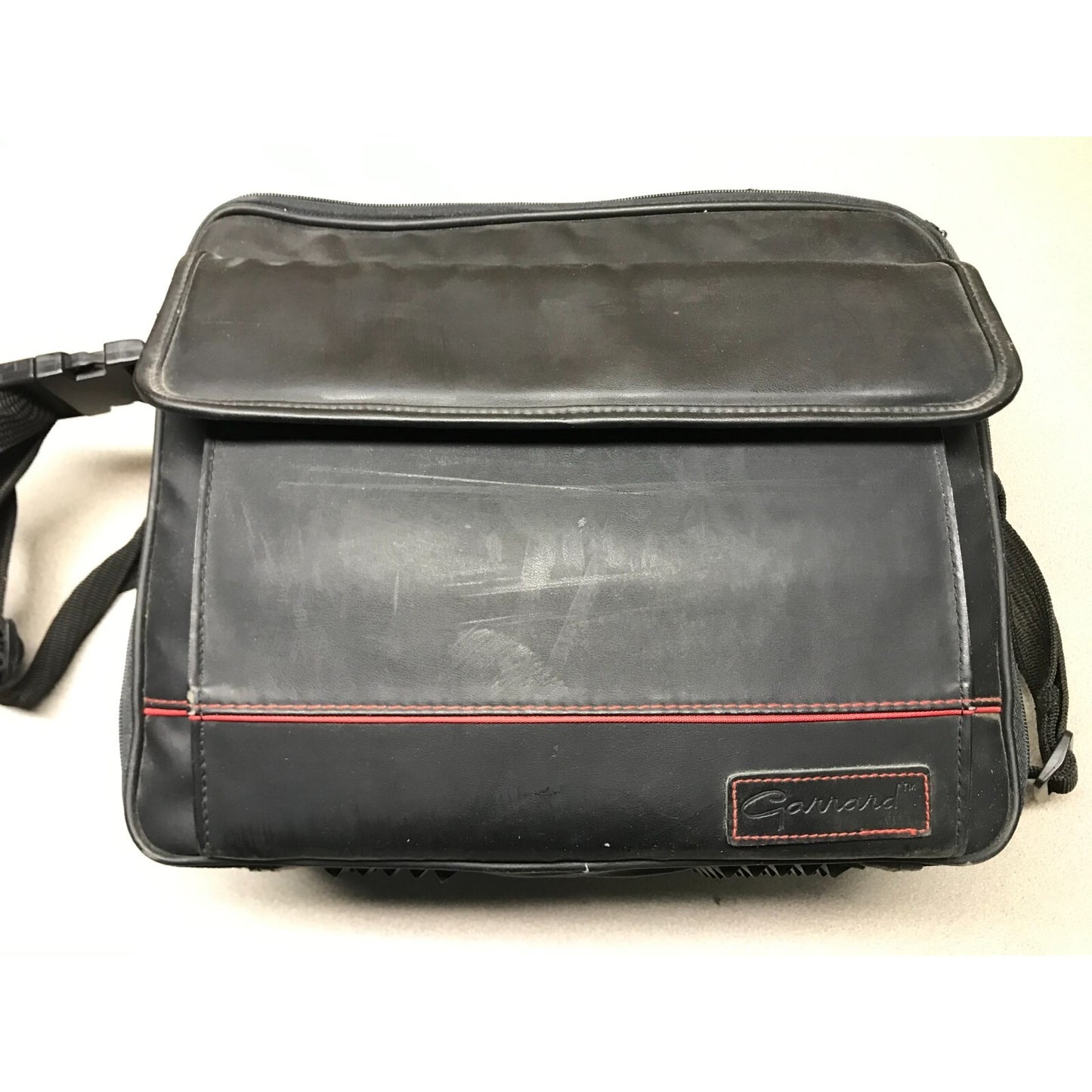Acros 325SE Computer - Includes various cables and Leather Carrying Bag front of bag