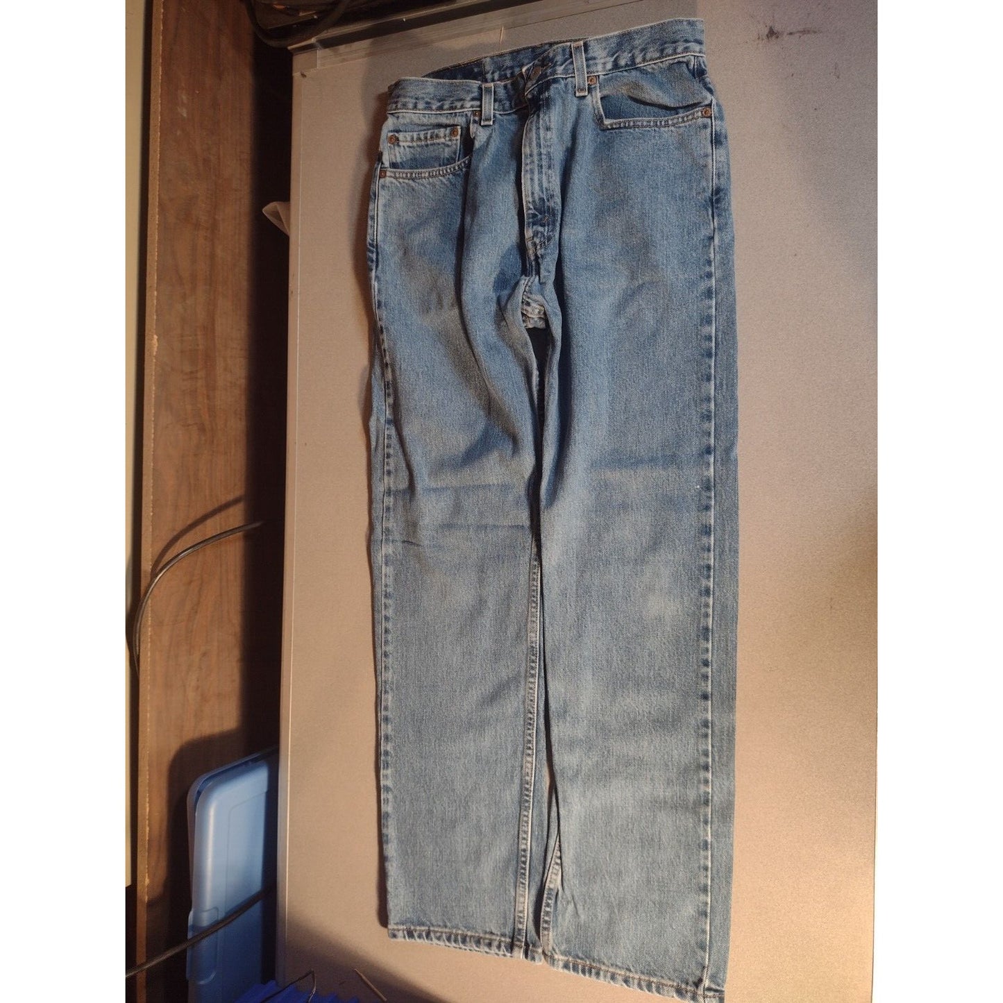 Levi's Strauss & Co Regular Fit Straight Leg W34 L32 front view
