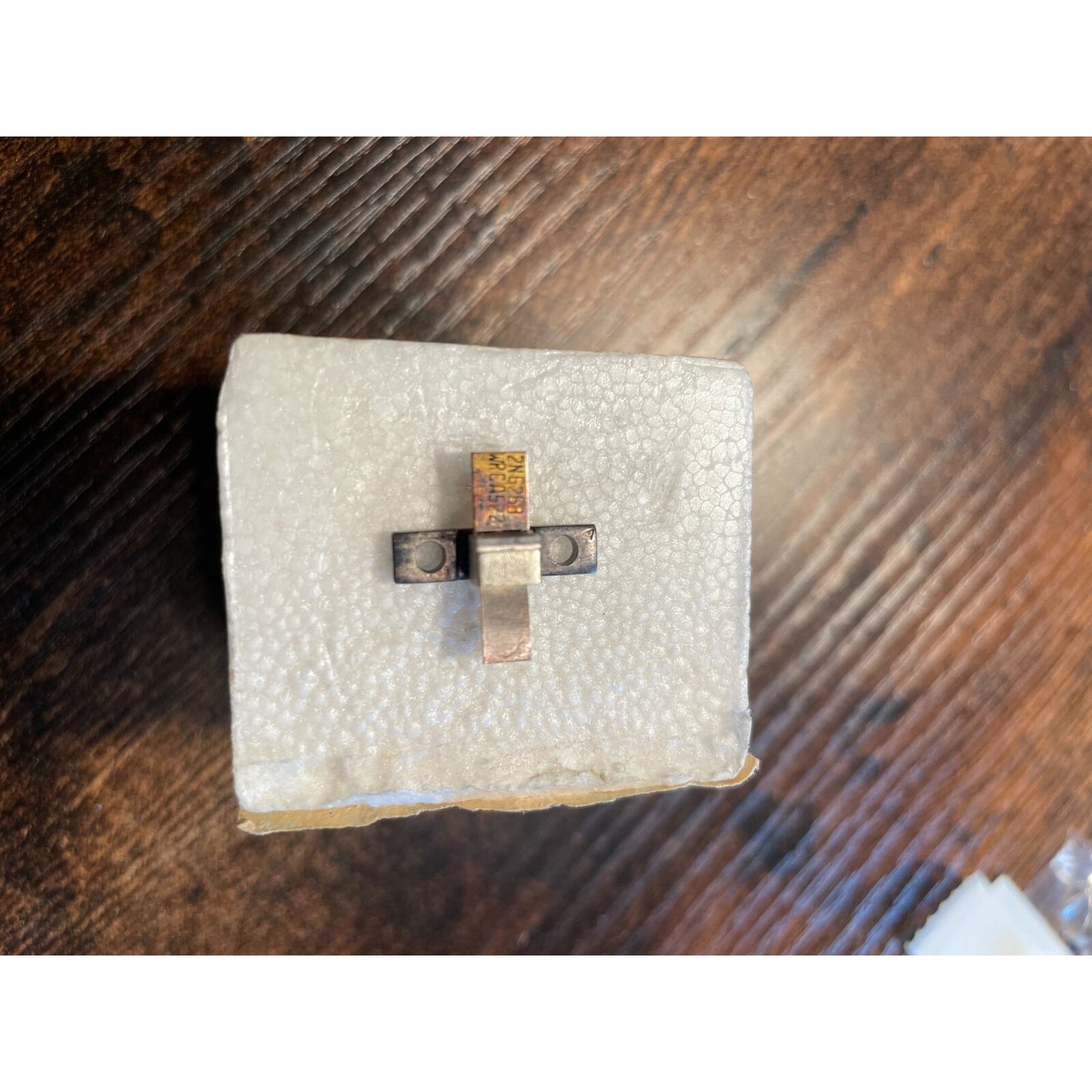 RCA Solid State Device, PO 45399, Type 2N6268 transistor on package