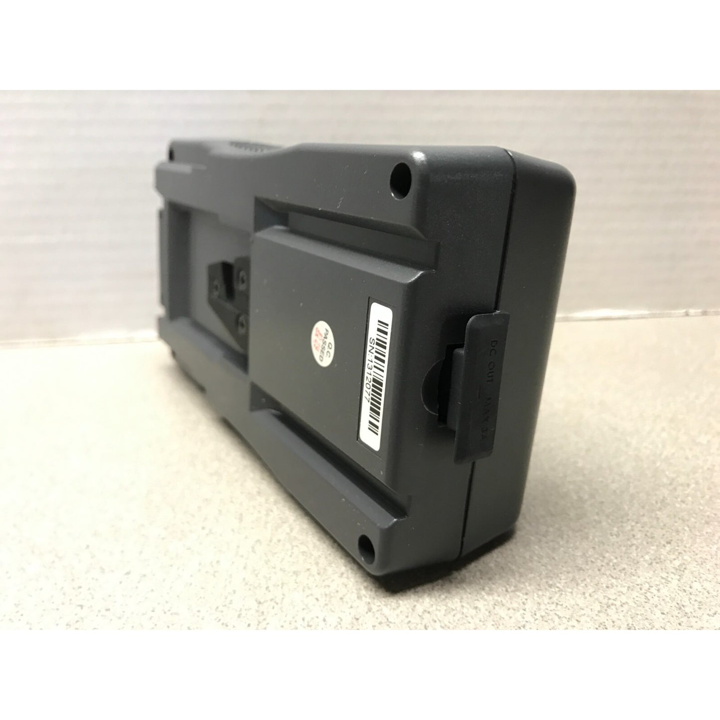 VariZoom S-8080S Lithium Ion Battery Pack back side view