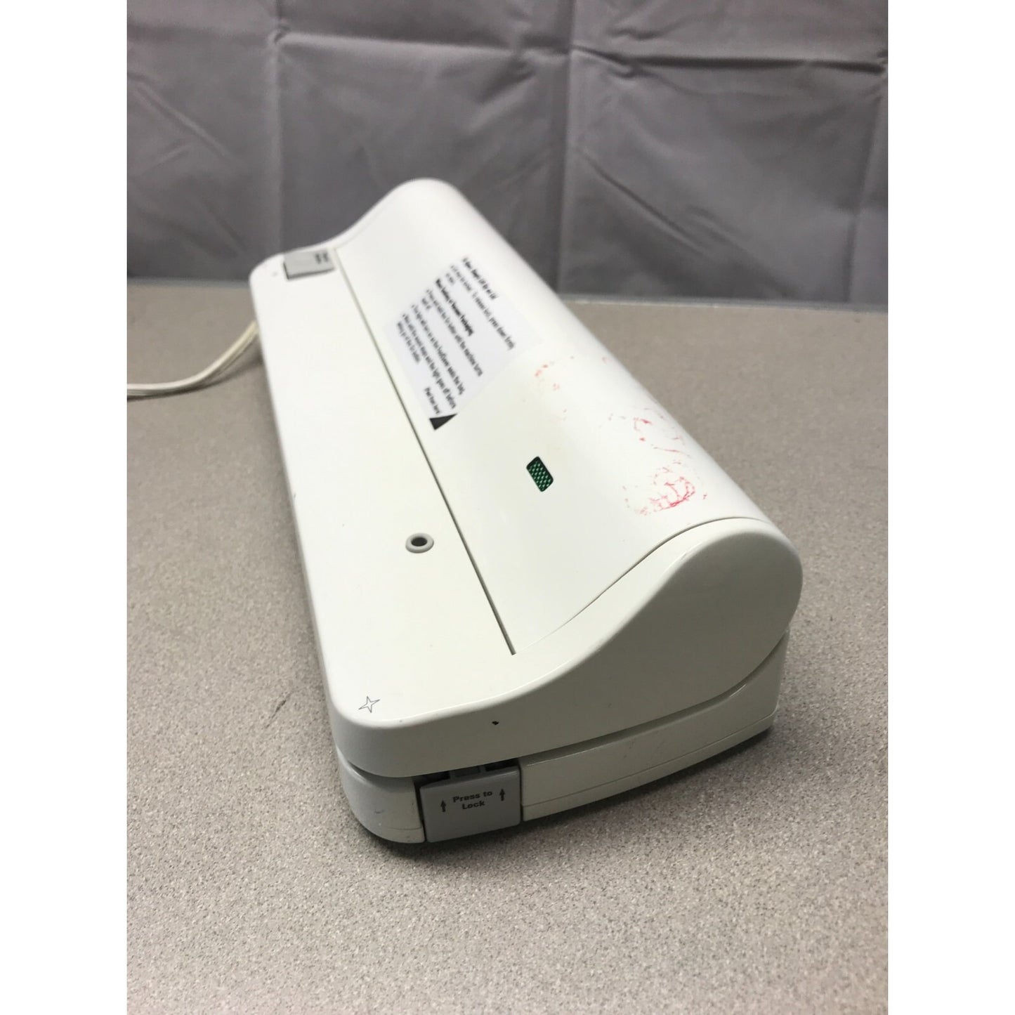 FoodSaver Vacuum Sealer Vac 550 top and side of unit