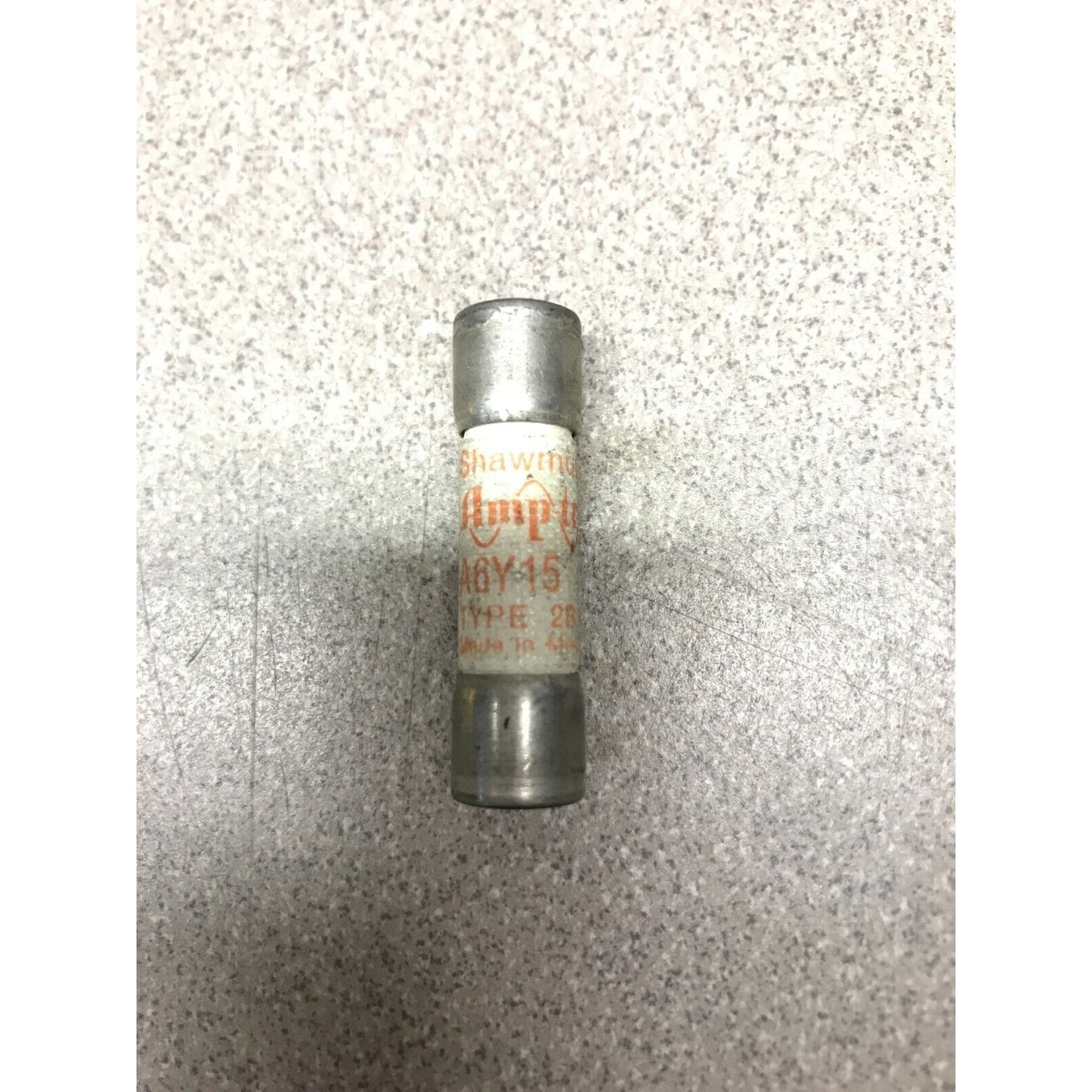 Gould Shawmut A6Y15 Type 2B 15A 500 VAC Fuse