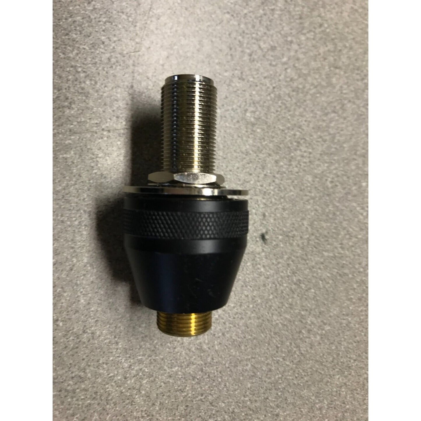 Type N Bulkhead Mount Female Antenna Plug side view