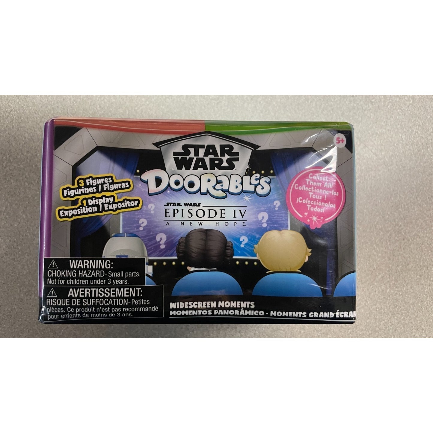 Star Wars Doorables Trash Compactor Ultra Rare Chase Piece back of package item details