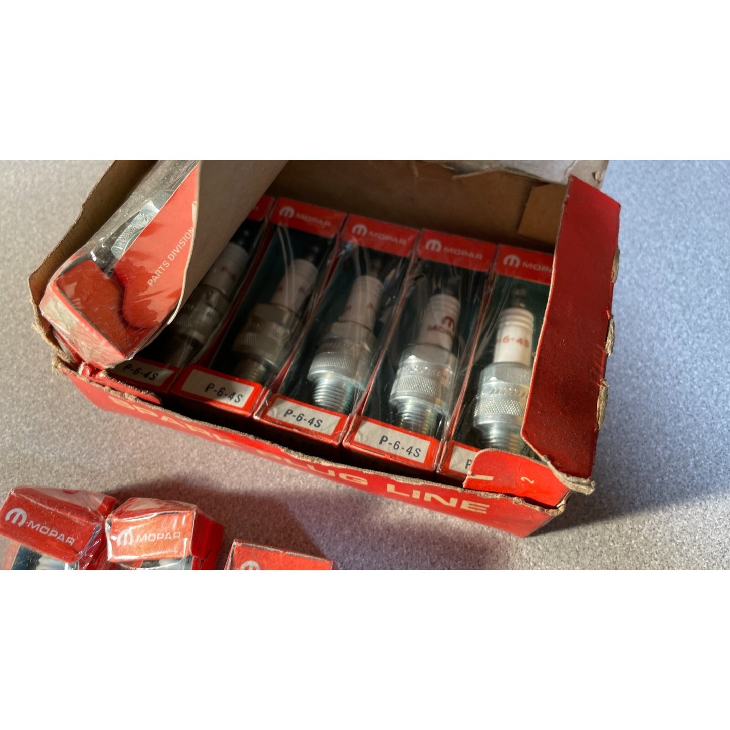 Mopar P-6-4S N-6 Champion Spark Plugs - Pack of 10 spark plugs in package