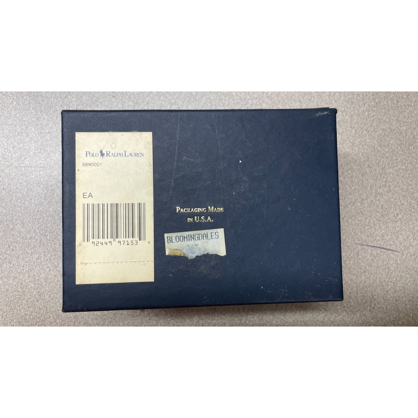 Polo Ralph Lauren Wooden Golf Tees bottom of box
