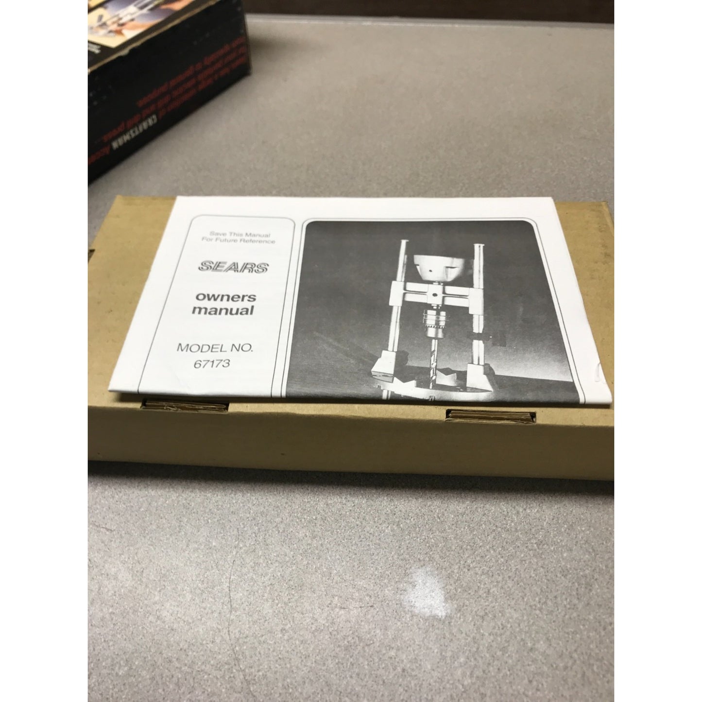 Sears Craftsman Drill Guide, Model 67173 owners manual