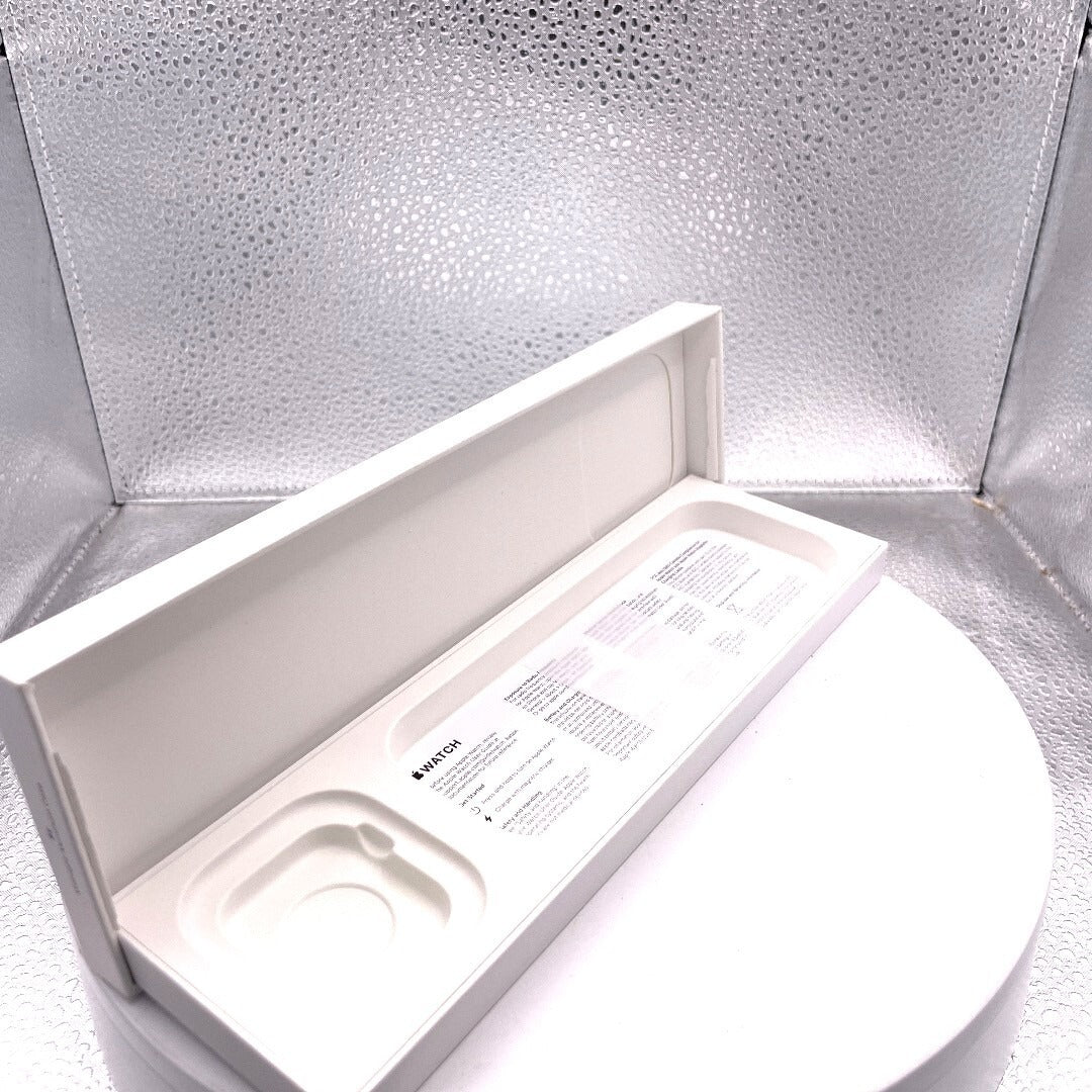 Genuine Apple Watch SE (Gen 2) Empty BOX ONLY, Fits Model MXE73LL/A interior of box