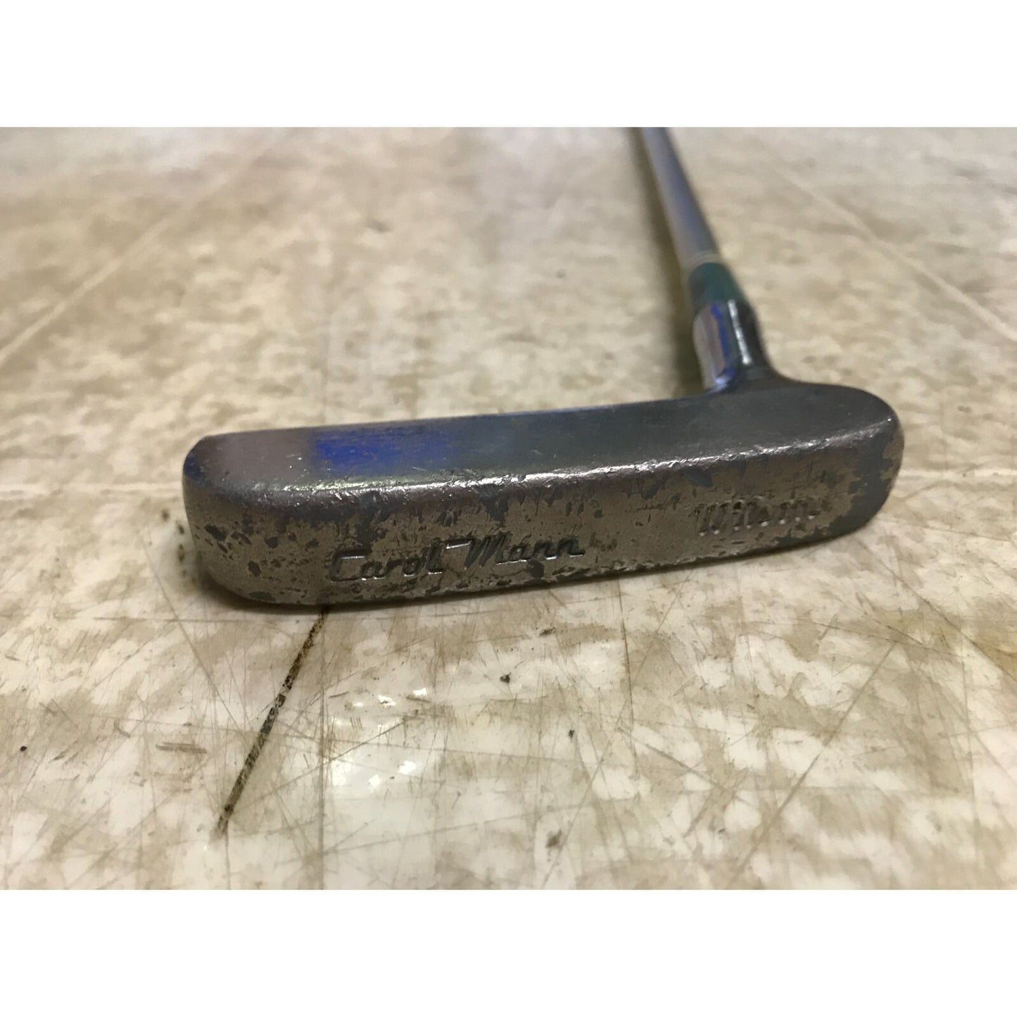 Golf Putter Wilson Carol Mann 32in head closeup
