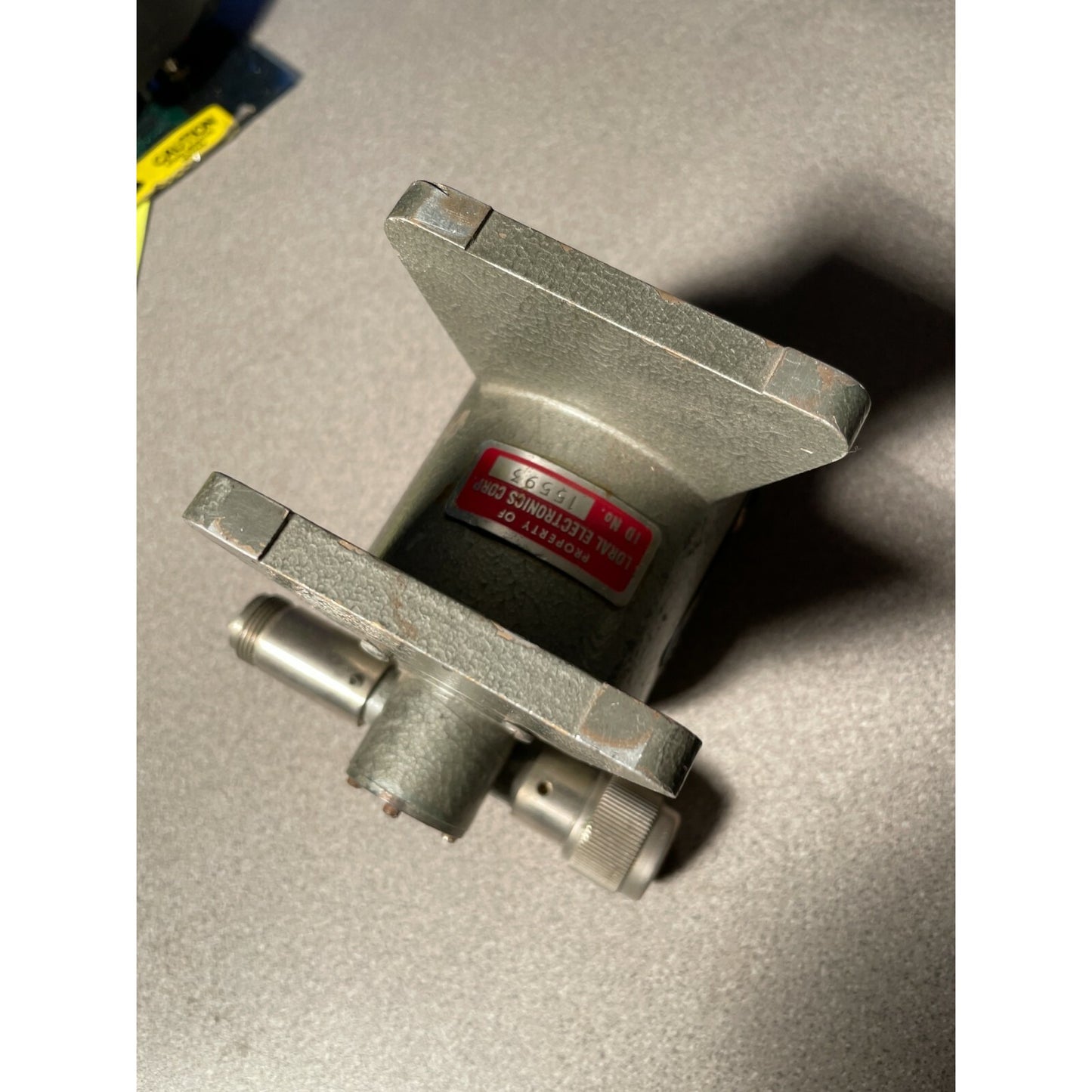 MICROLAB / FXR Frequency Meter Model 414-A05 Type N, M-F bottom view