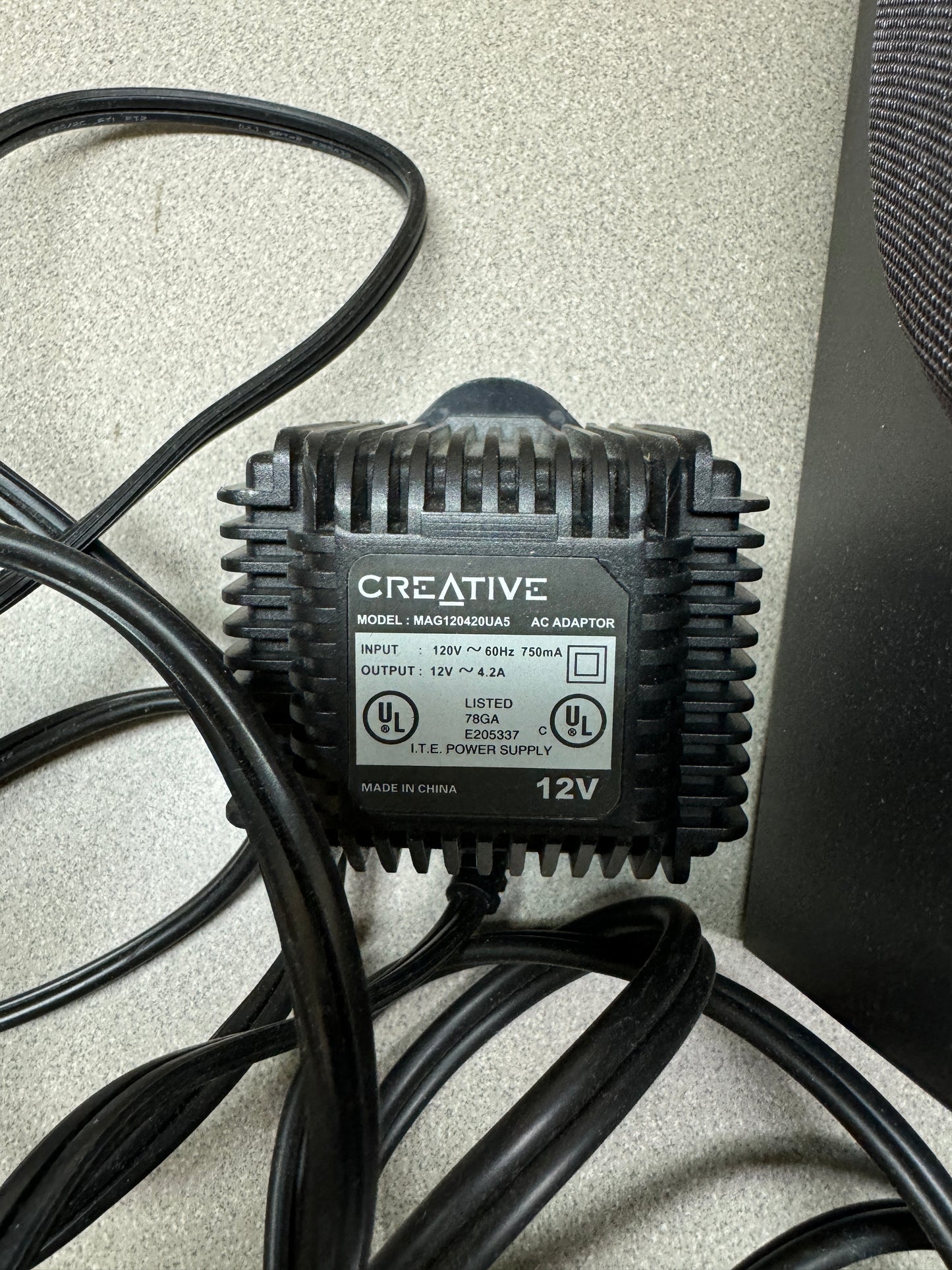 Creative Labs I-Trigue 3400 Computer 2.1 Speaker system MF0235 Power Supply
