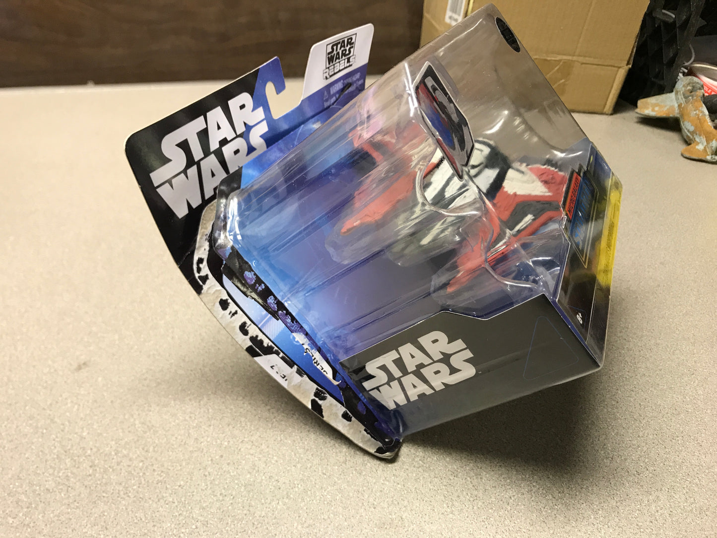 Star Wars Darth Maul's Nightbrother #0147 Micro Galaxy Squadron side of package