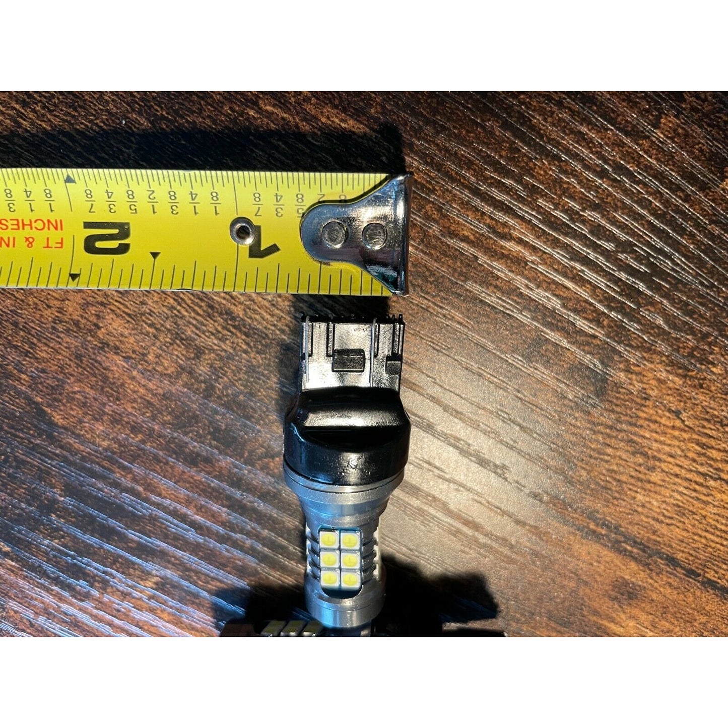 T20 LED 7440 Automotive Lights - Pair of 2 Connector measurement