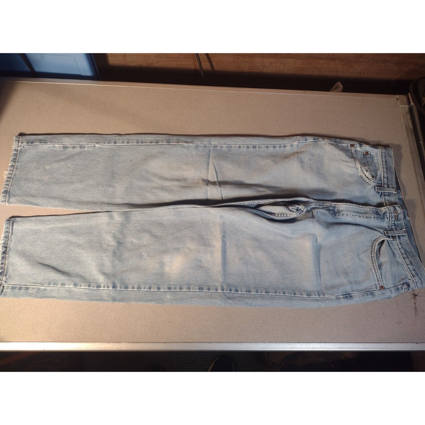 Levi's Strauss & Co Relaxed Fit Light Blue Jeans W34 L32