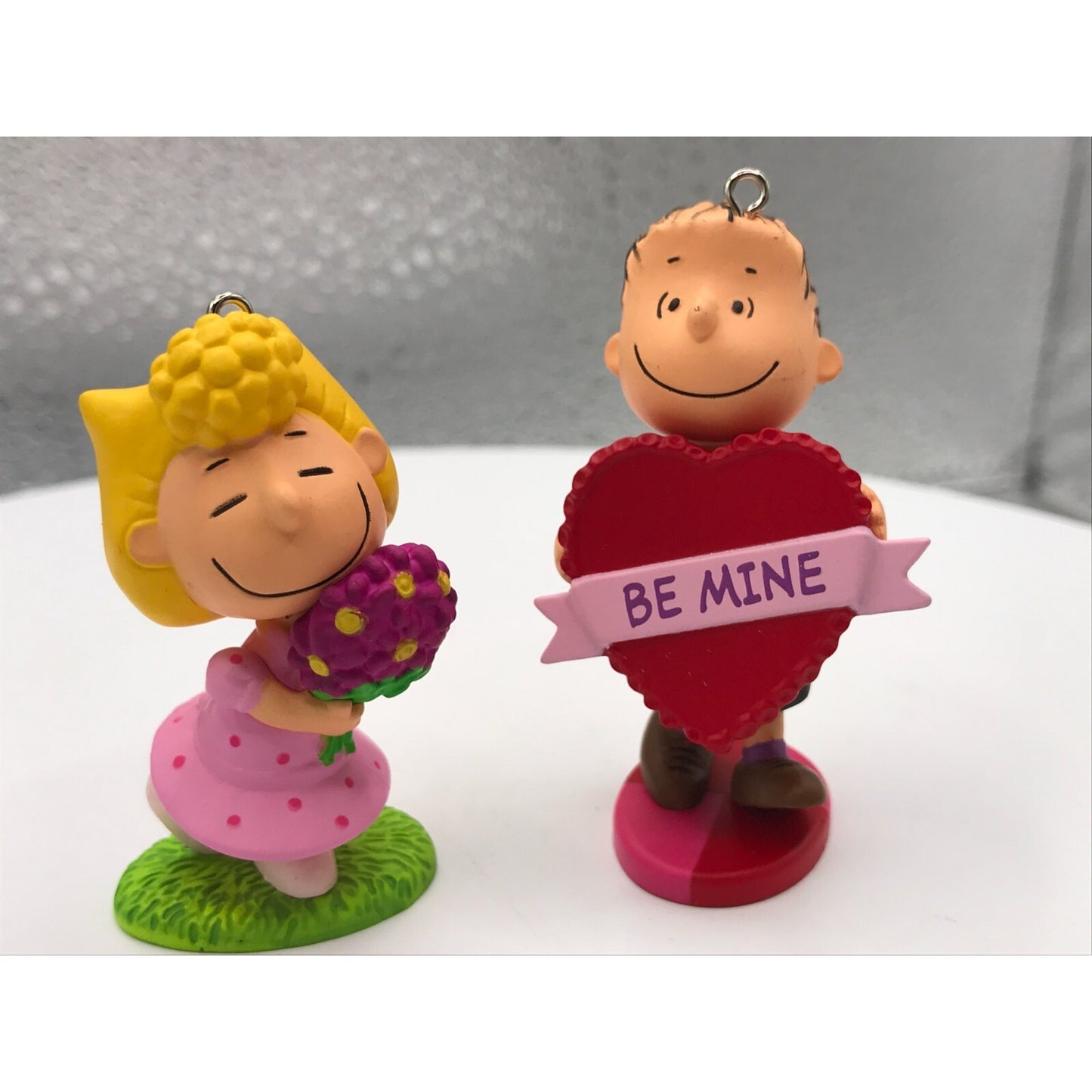 Linus and Sally from the Peanuts Hallmark Keepsake Christmas Ornaments Set of 2 out of box