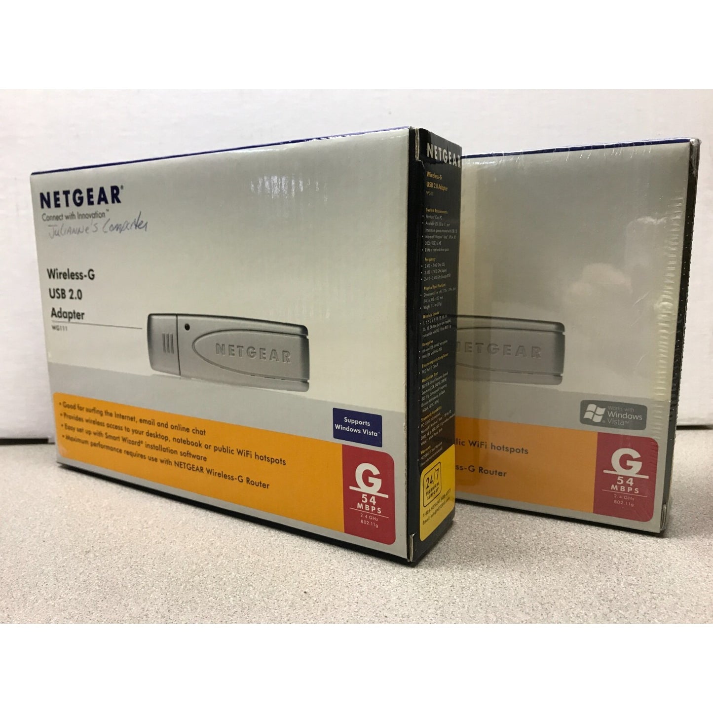 Netgear Wireless-G USB 2.0 Adapter WG111