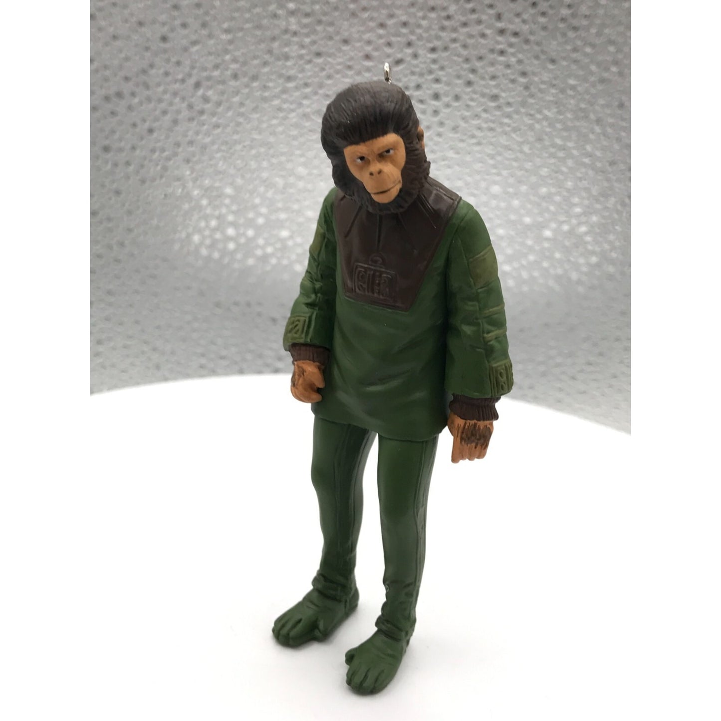 Planet of the Apes "Cornelius" Hallmark Keepsake Christmas Ornament 2014 item out of box front view