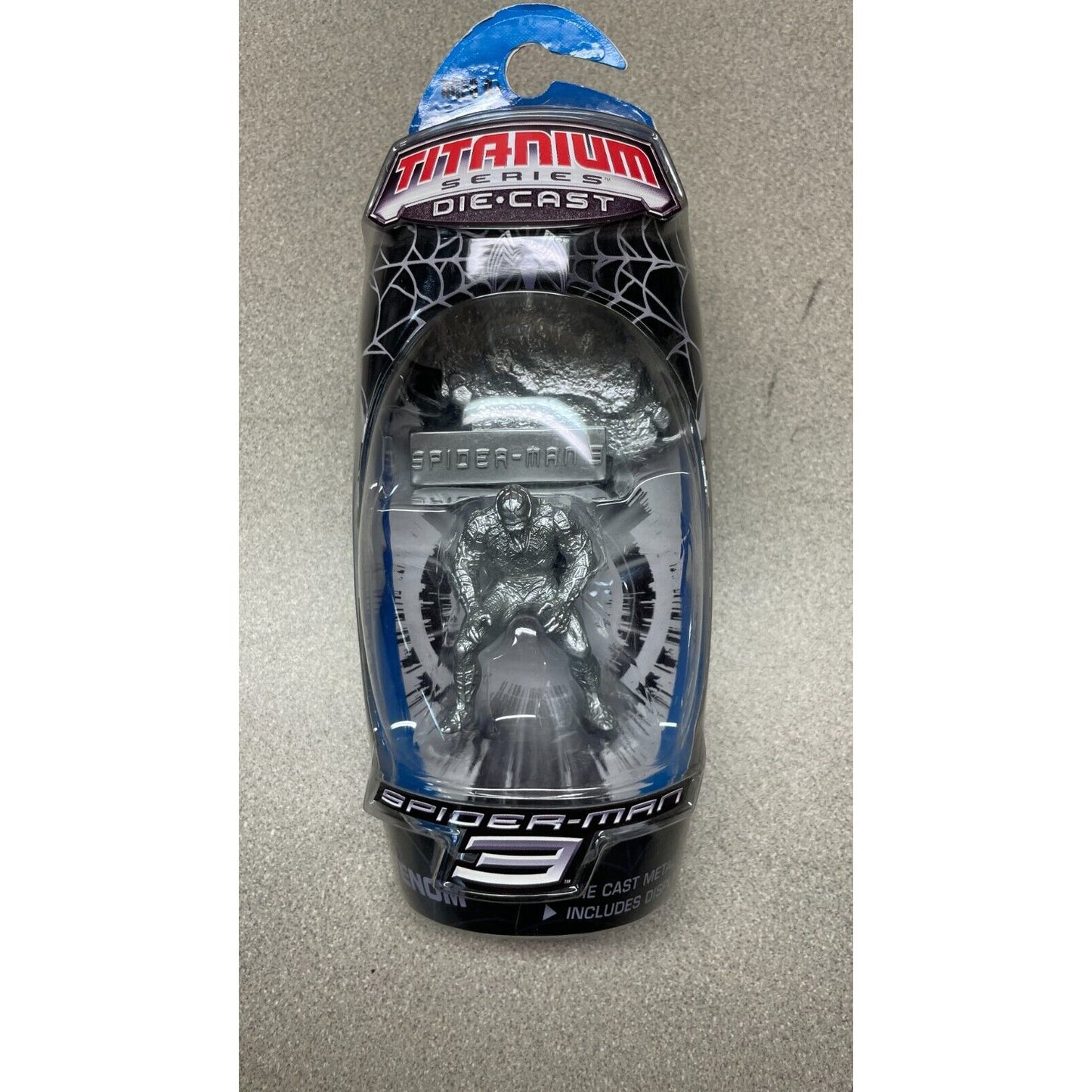 Titanium Series Die Cast Spiderman with Stand