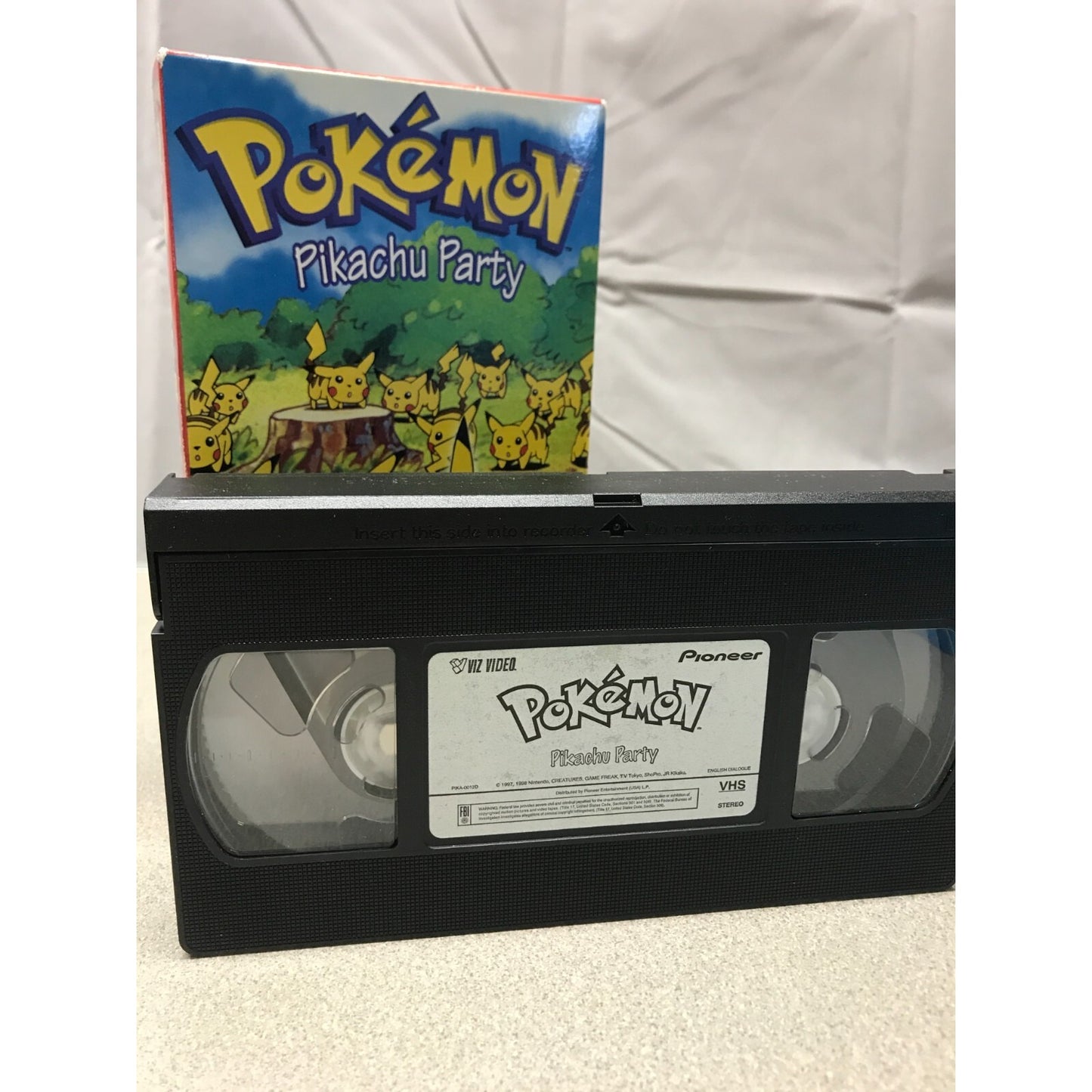 Pokemon VHS Set Includes: Pikachu Party cassette
