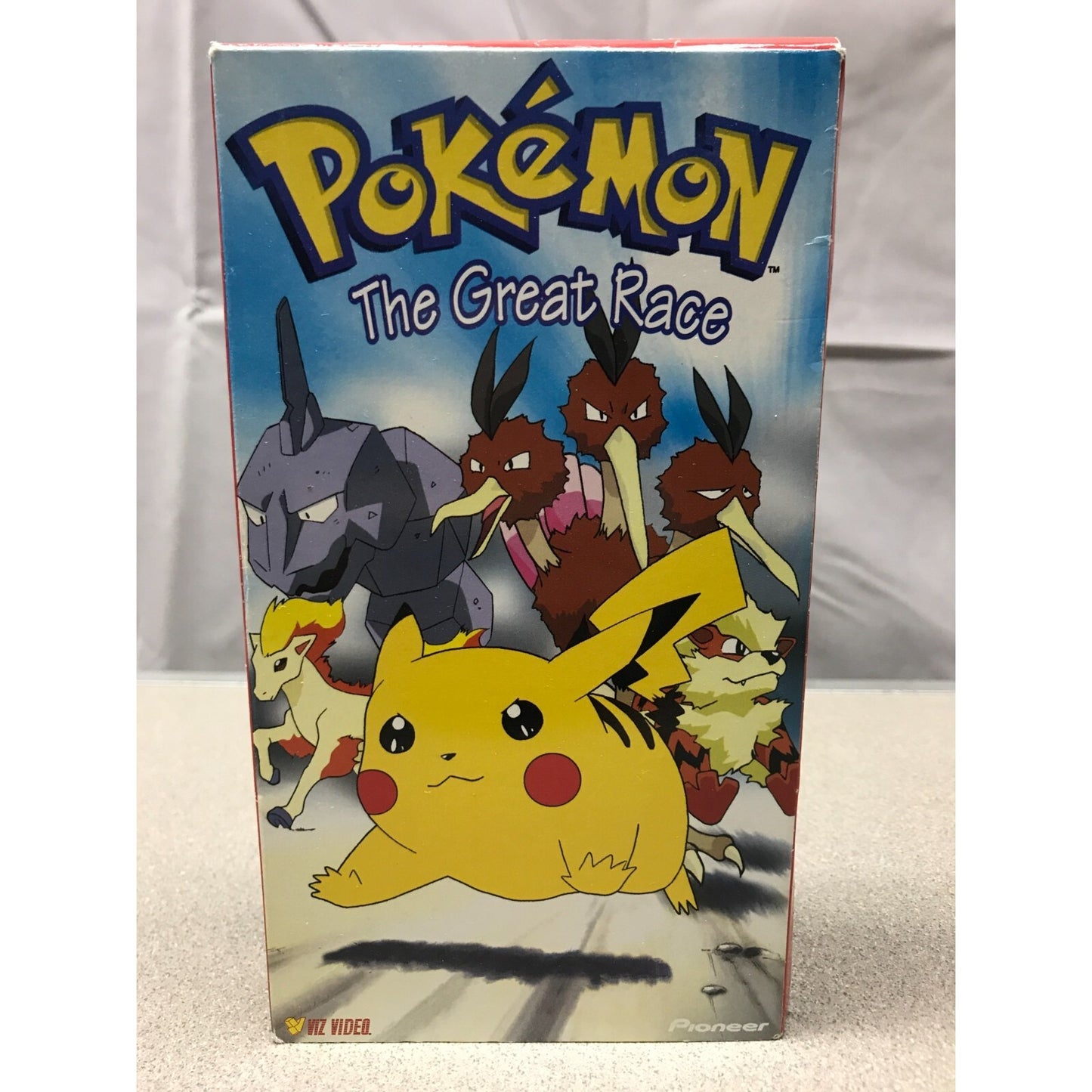 Pokemon VHS Set Includes: The Great Race case front