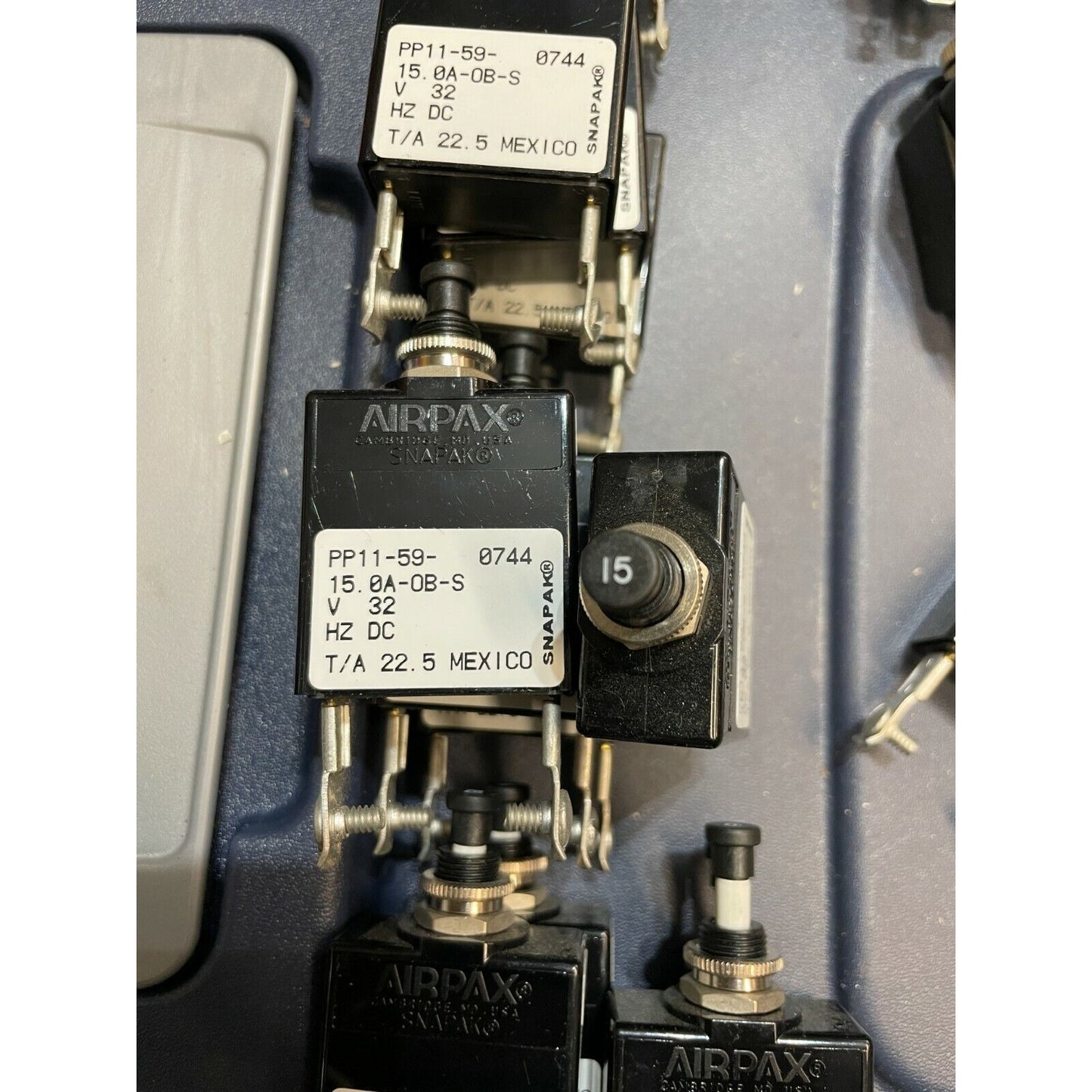 Airpax Snapak PP11-59-0744, 15Amp