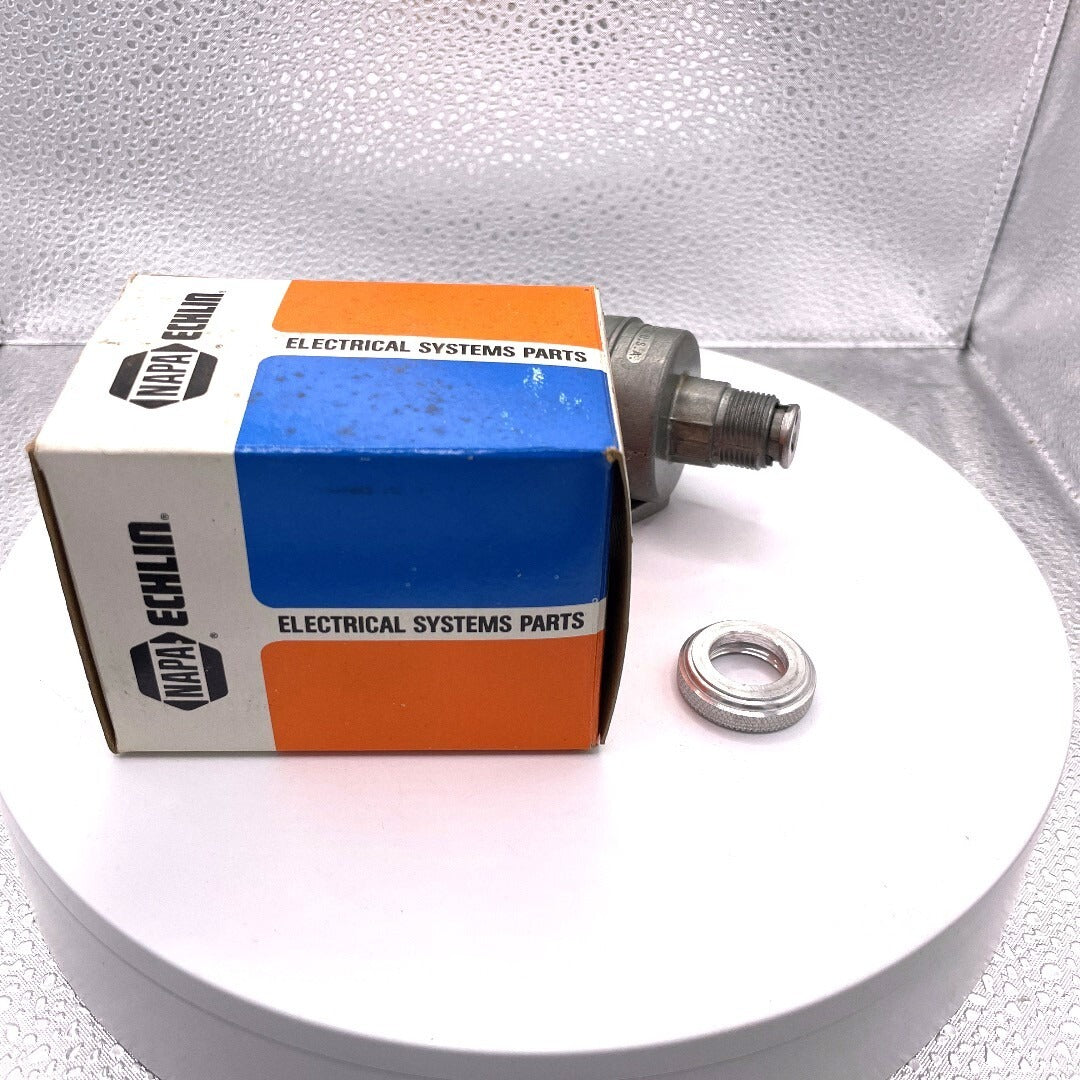 Electrical system parts with a box labeled 'Eberlin' on a white background