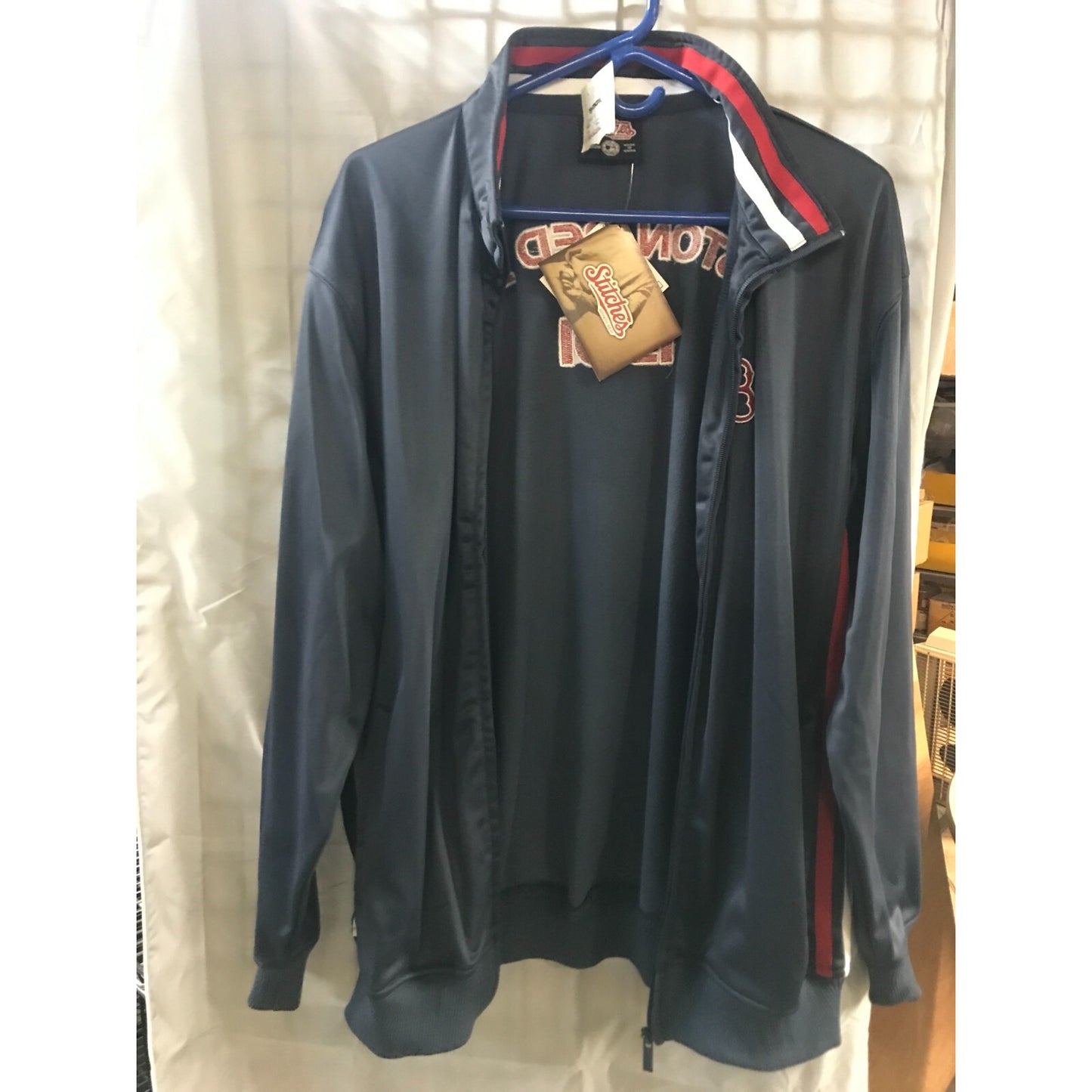 Red Sox Stitches Jacket with 1901 on back, Men's M new with tags. front view