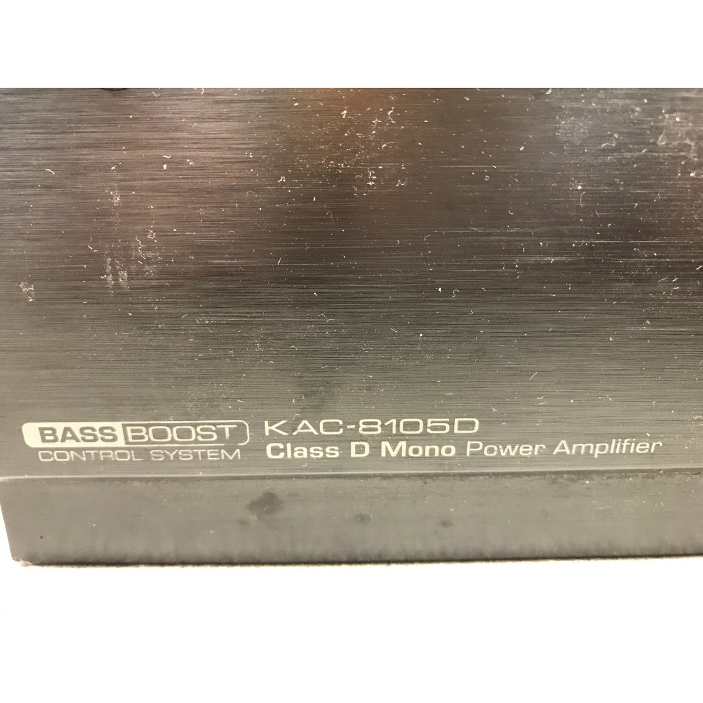 Kenwood KAC-8105D 300W-1000W Class D Mono Power Amplifier model closeup
