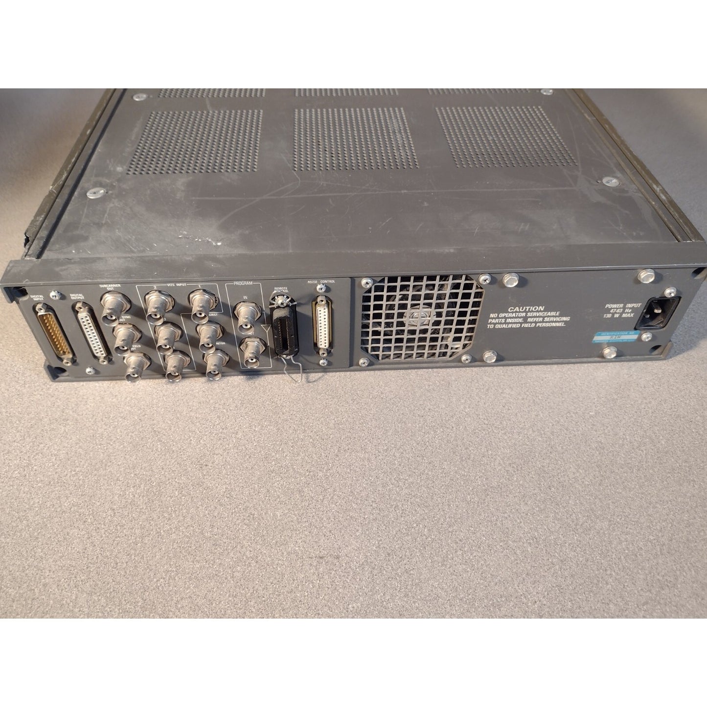Tektronix 1900 MOD 10 full back panel