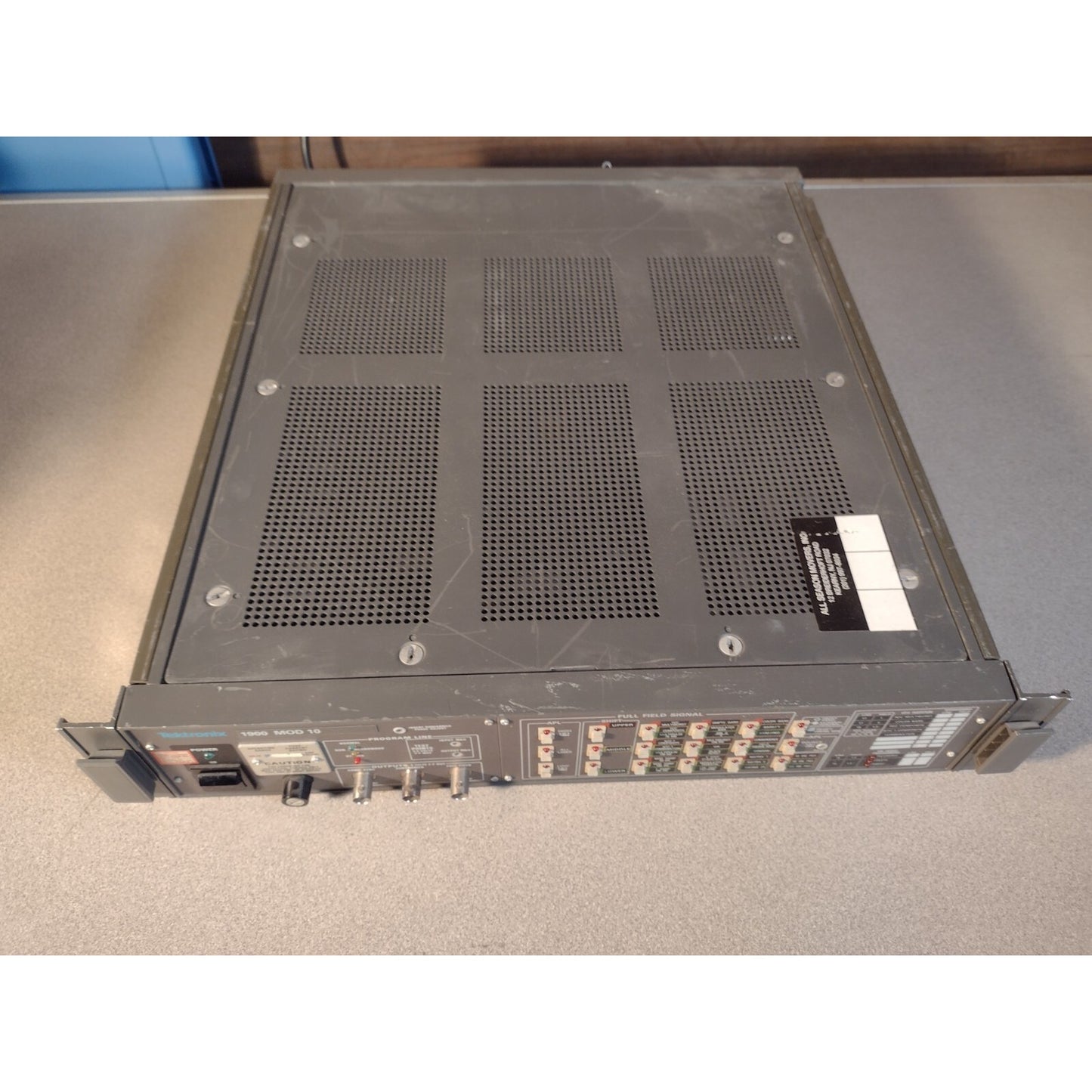 Tektronix 1900 MOD 10 top view