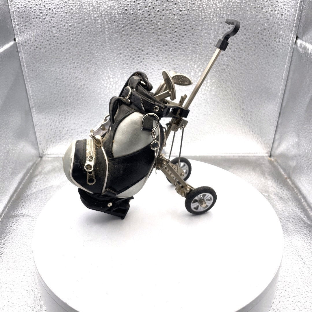 Sheridan Non Tarnish Golf Bag Pen Holder and Golf Club Pens left side view