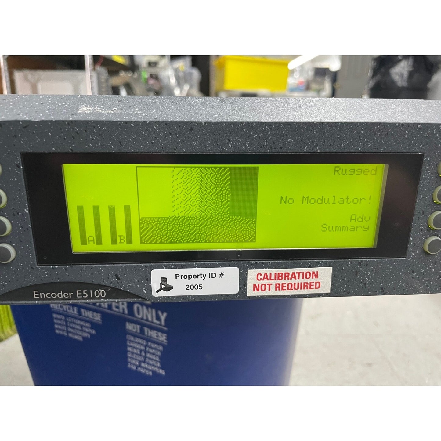 Tandberg Encoder E5100 front panel display