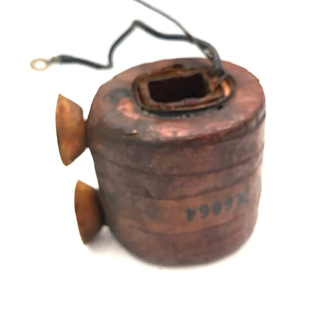 Wico Magneto Coil X6664 Used side view with product marking and wire