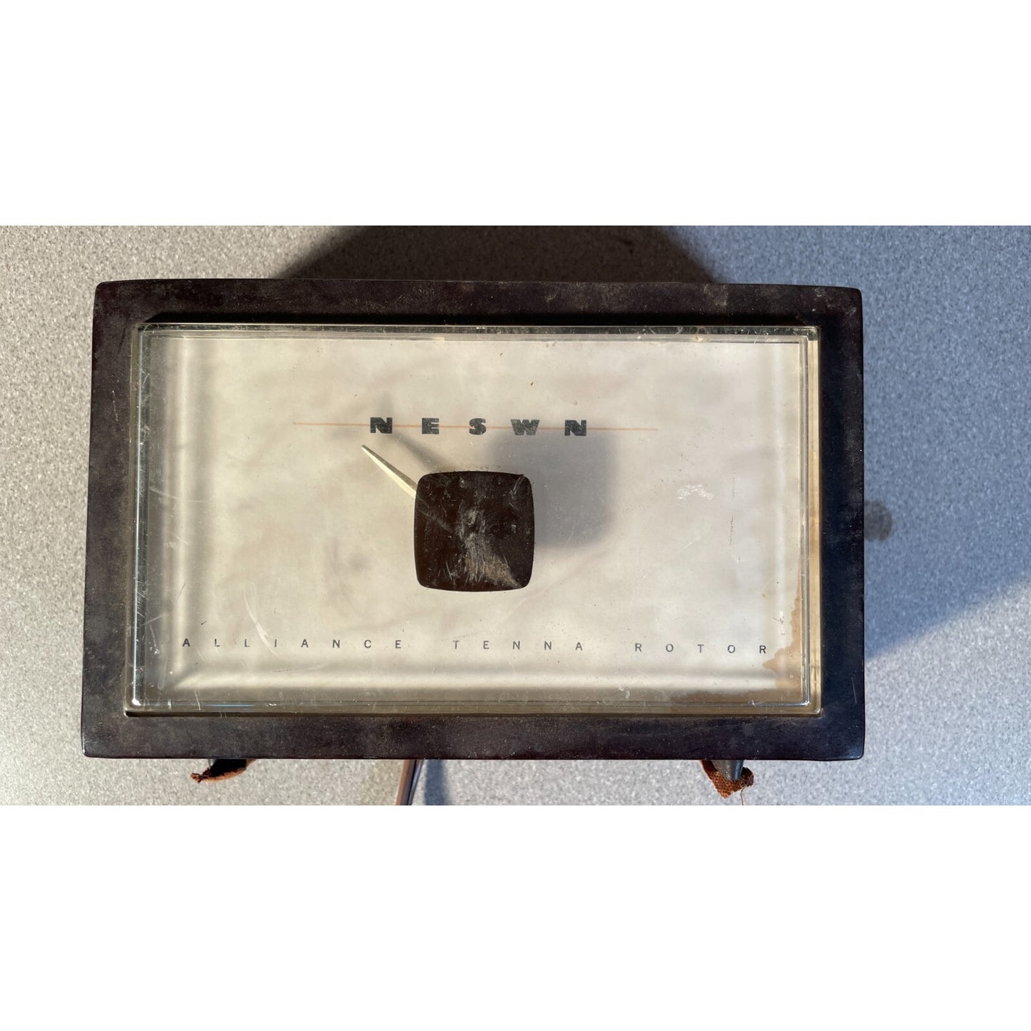 Vintage NESWN Ham Radio Alliance Tenna Rotor Antenna Control - Model T20 front dispaly