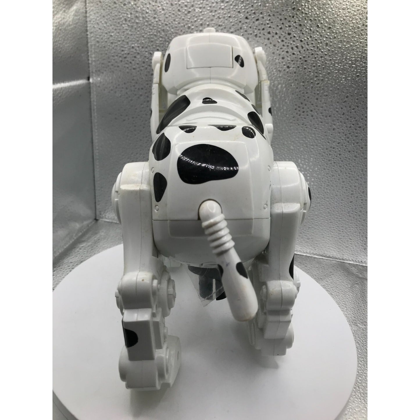 Tekno the Robotic Pup Used White Dalmatian rear view